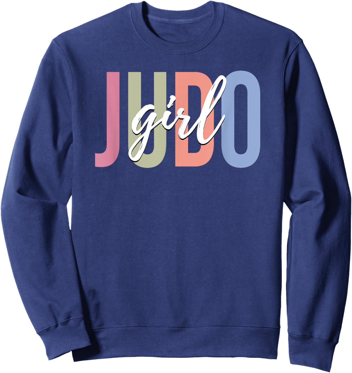 Judo Girl Martial Arts MMA Sweatshirt - Sweatshirt | Navy