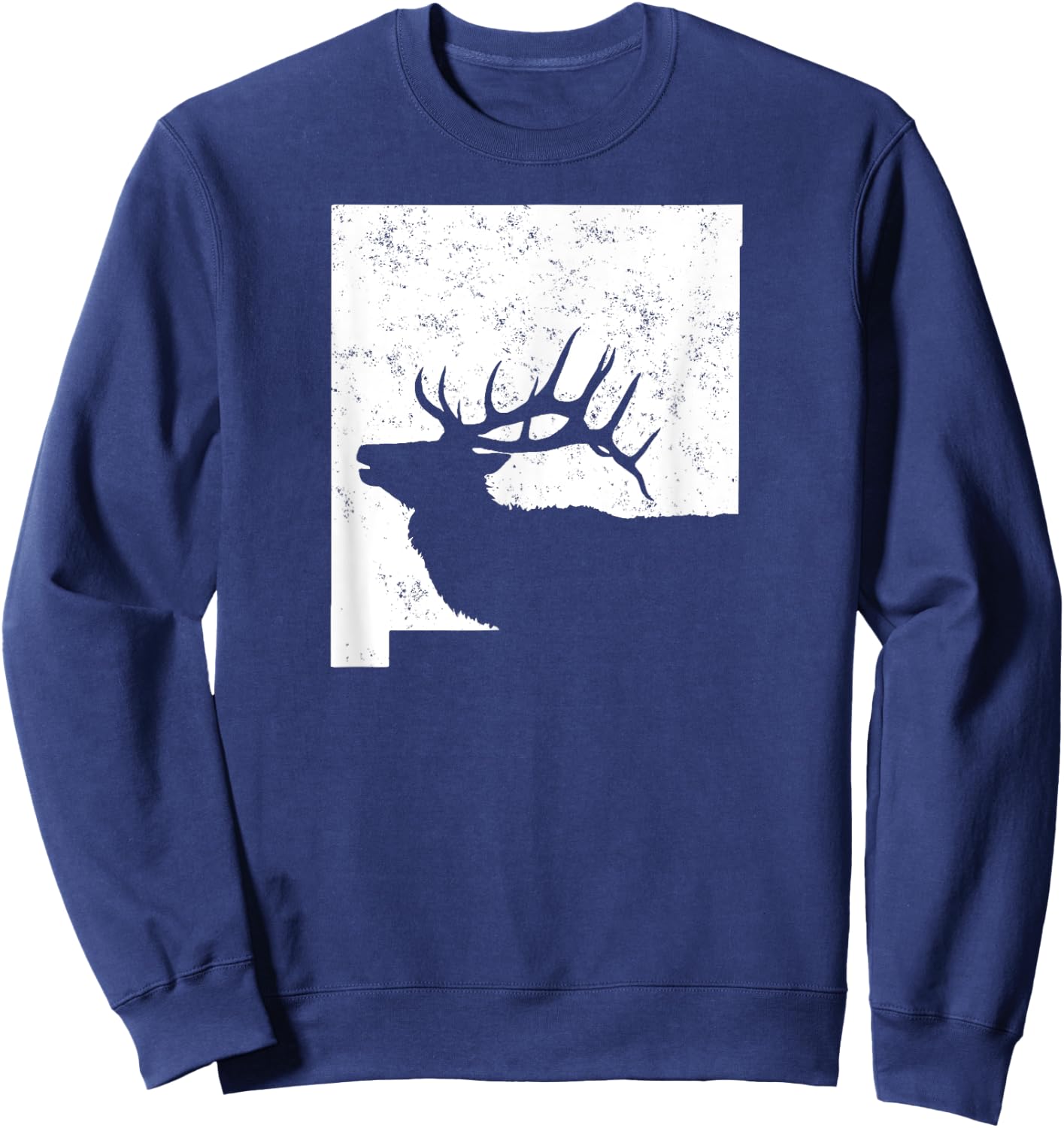 New Mexico Elk Hunting Shirt Sweatshirt - Sweatshirt | Navy