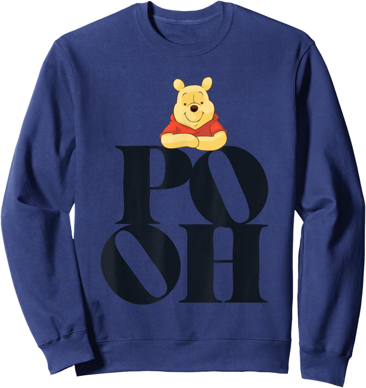 Winnie the Pooh Writing Sweatshirt - Sweatshirt | Navy