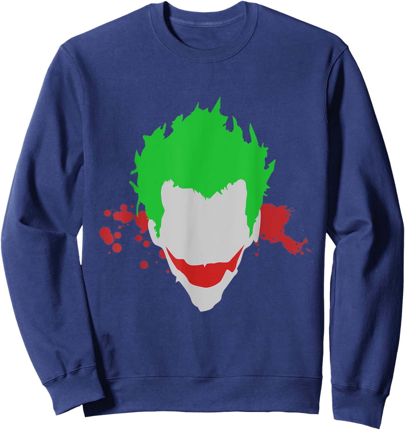 Joker, the, Super Hero, Clown Sweatshirt - Sweatshirt | Navy