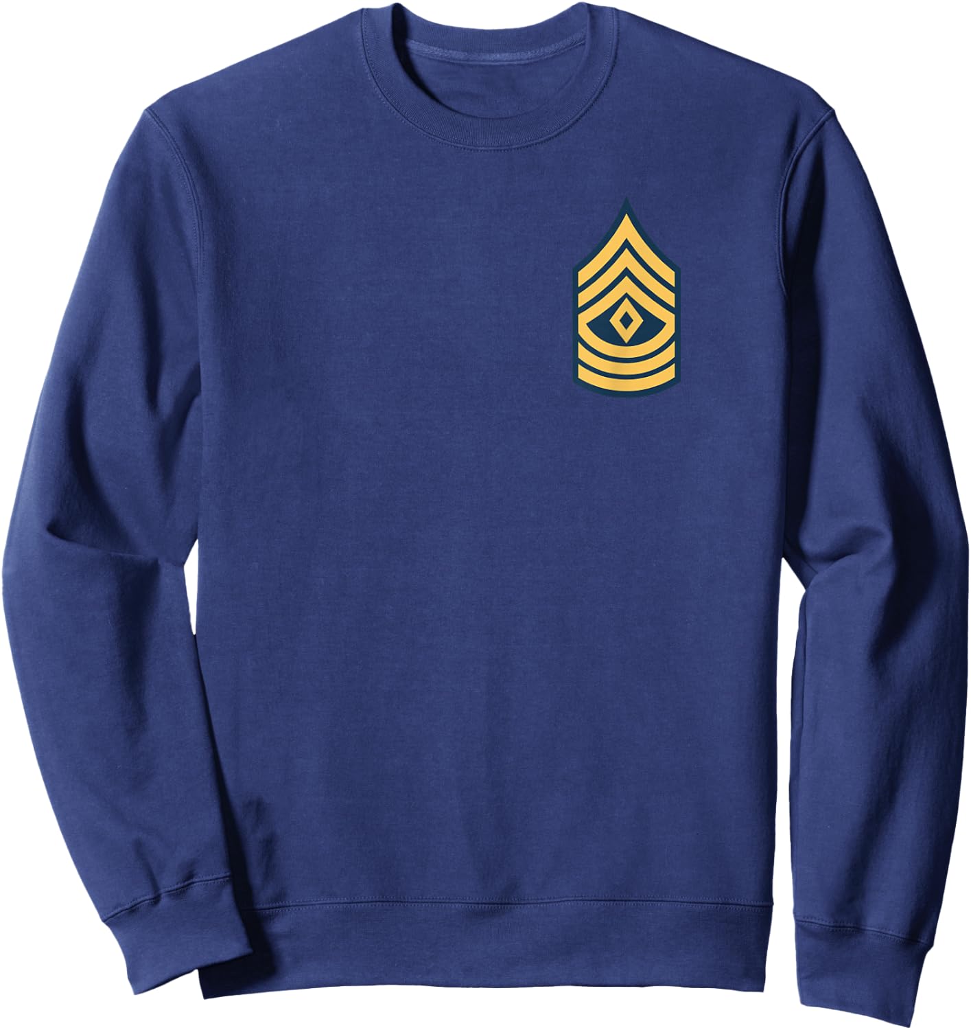 US Army Rank - First Sergeant (E-8) - 1SG Sweatshirt - Sweatshirt | Navy