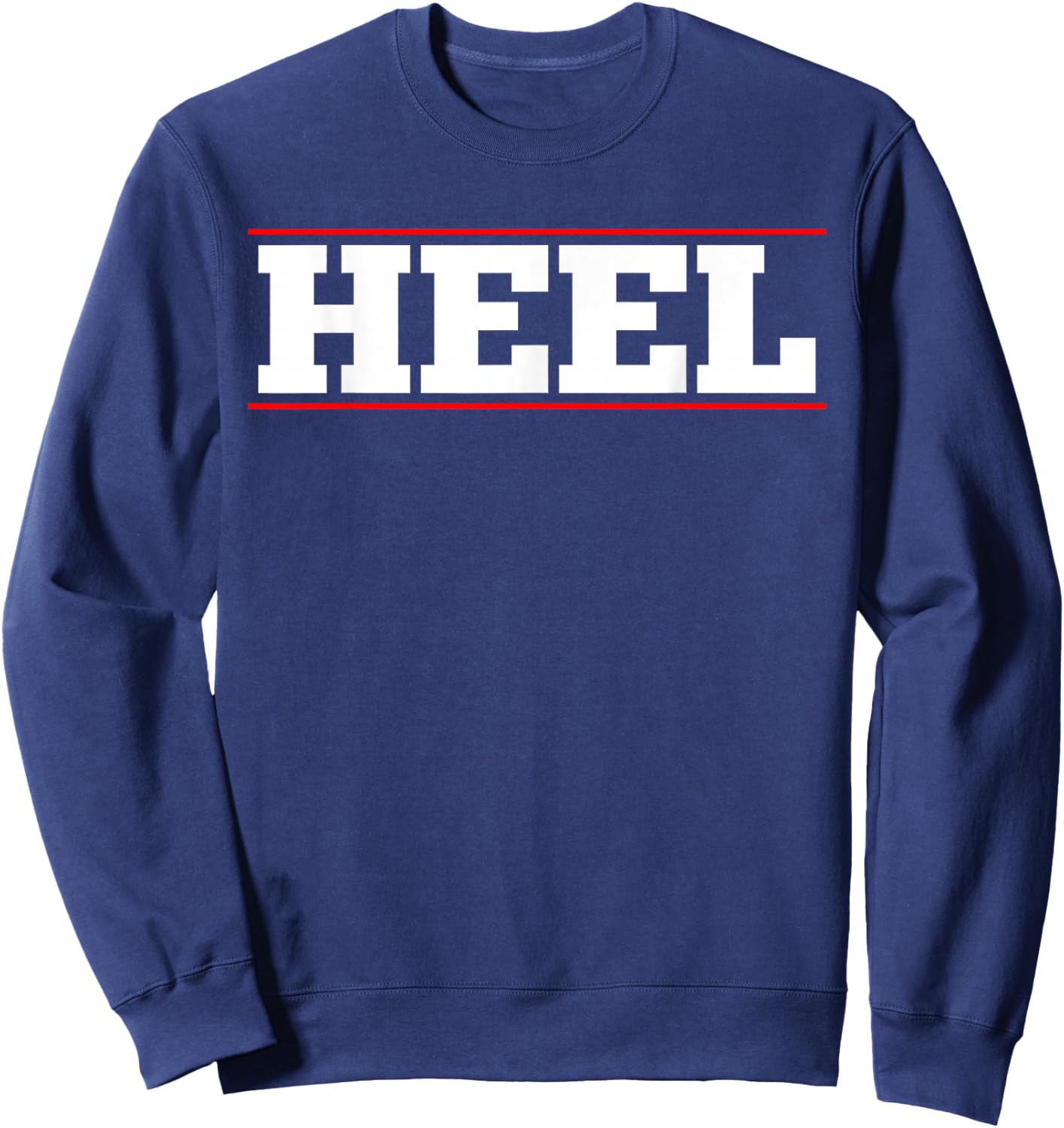 Heel - Pro Wrestling Fan Sweatshirt - Sweatshirt | Navy