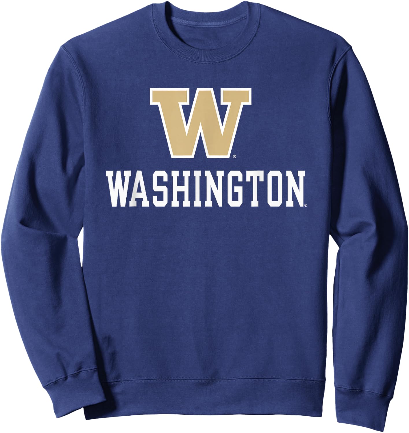 Washington Huskies Sportsmanship Purple Officially Licensed Sweatshirt - Sweatshirt | Navy