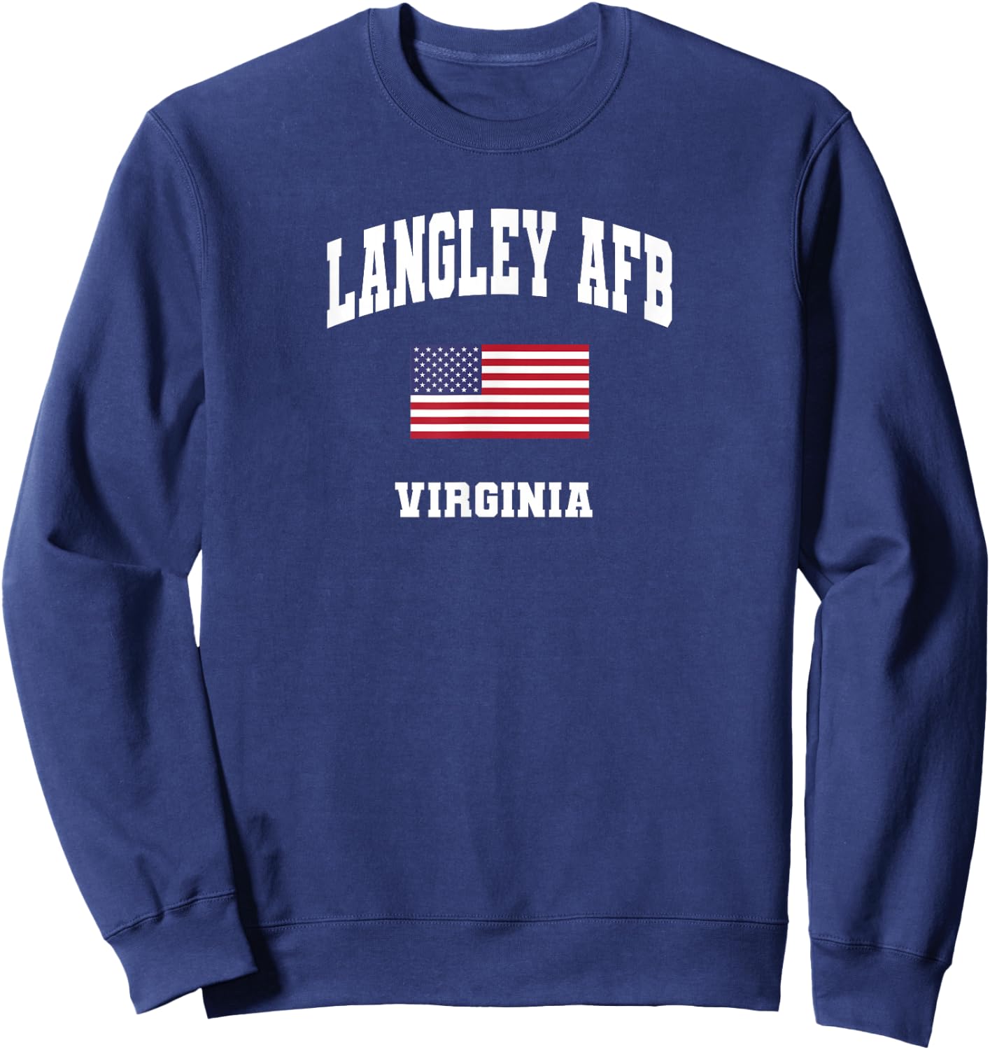 Langley AFB Sweatshirt - Sweatshirt | Navy