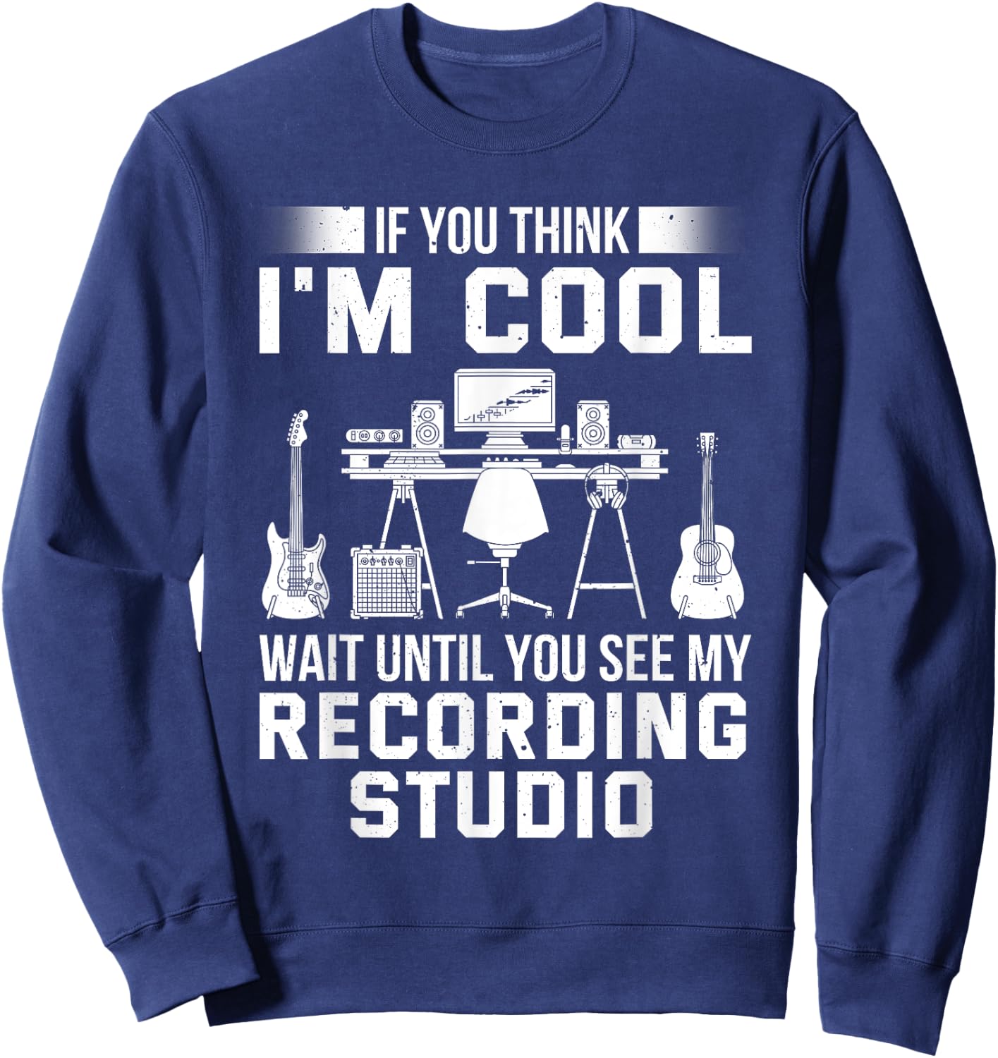 Music producer Sweatshirt - Sweatshirt | Navy