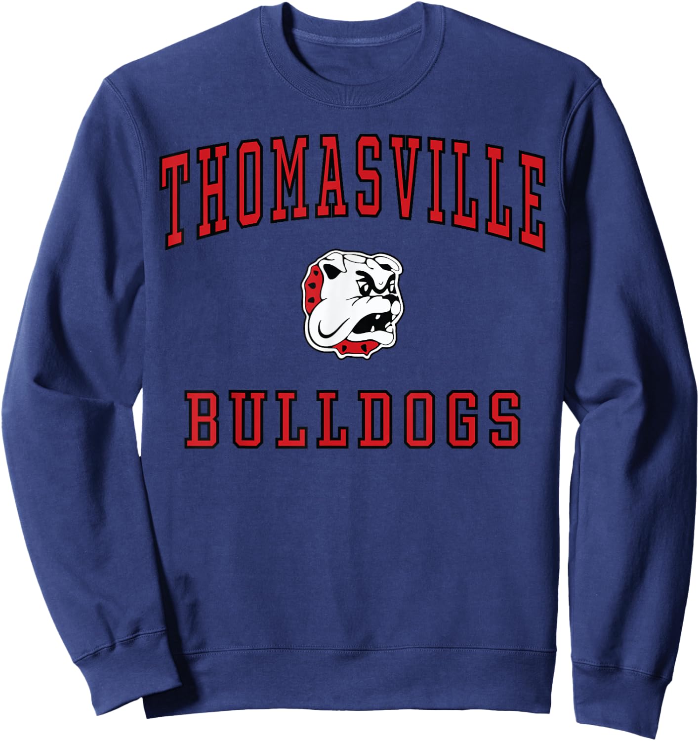 Thomasville High School Bulldogs Sweatshirt - Sweatshirt | Navy