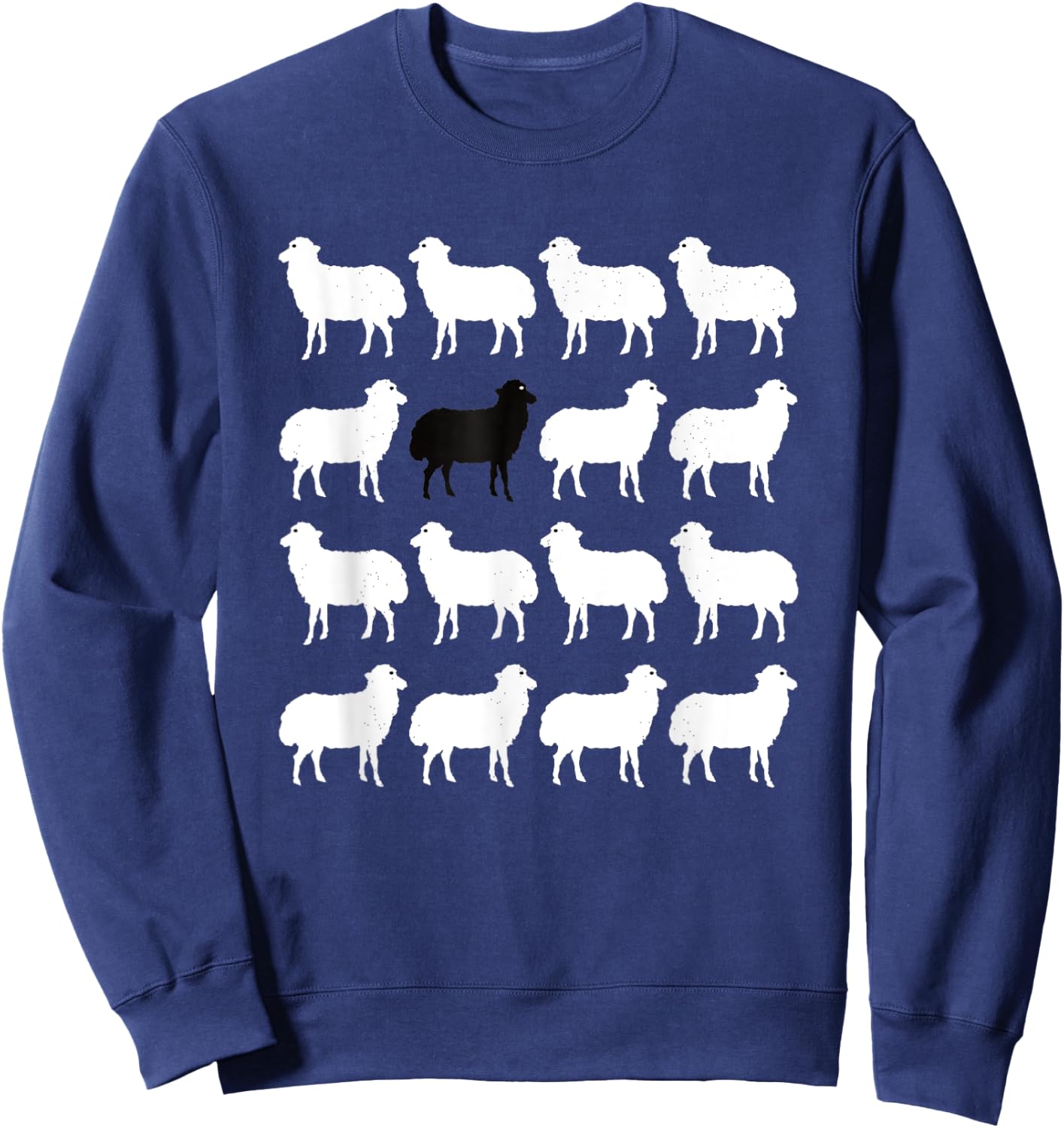 Diana Holiday Black Sheep Memorabilia Gift Sweatshirt - Sweatshirt | Navy