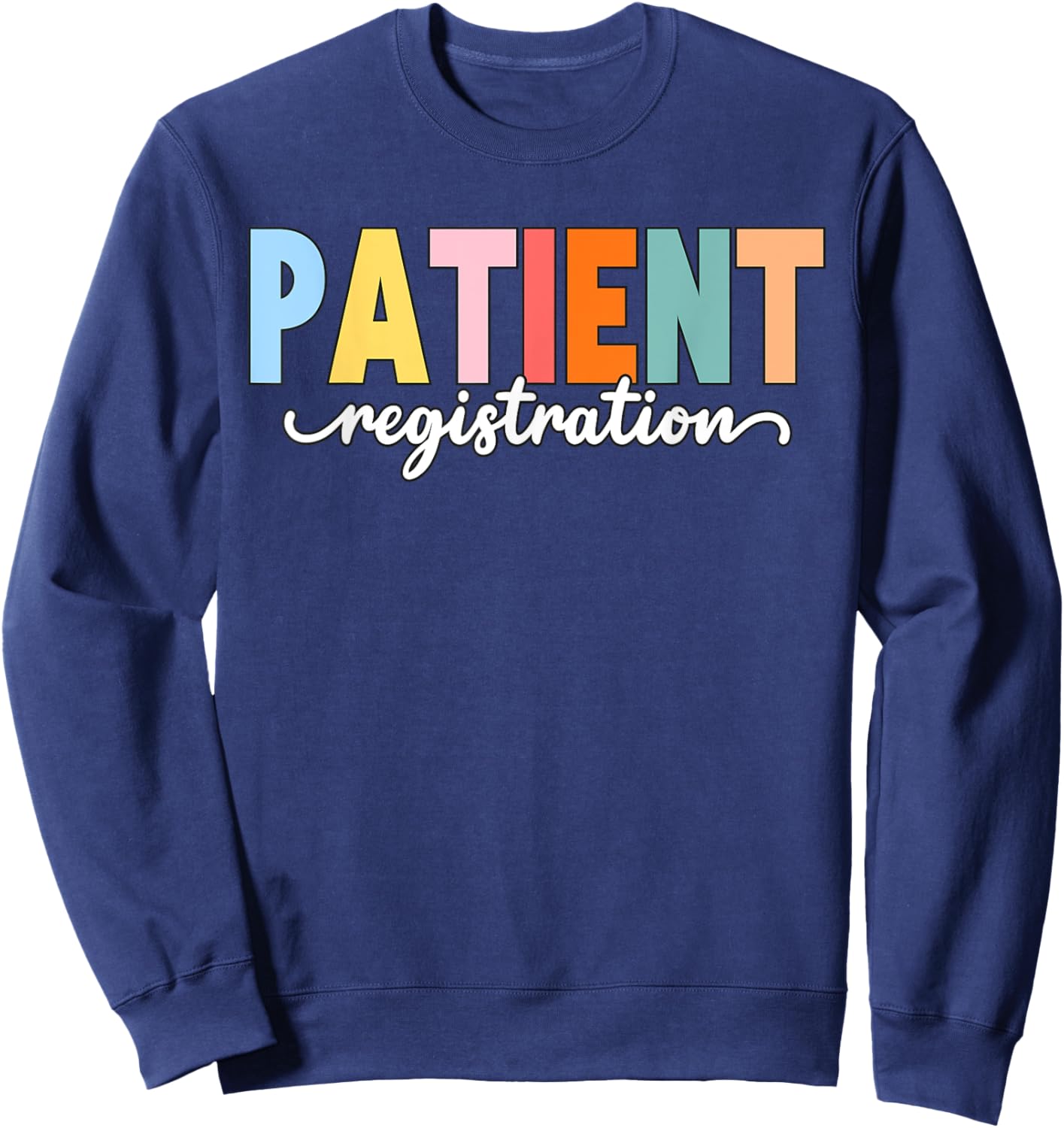 Registrar Emergency Department Hospital Patient Registration Sweatshirt - Sweatshirt | Navy