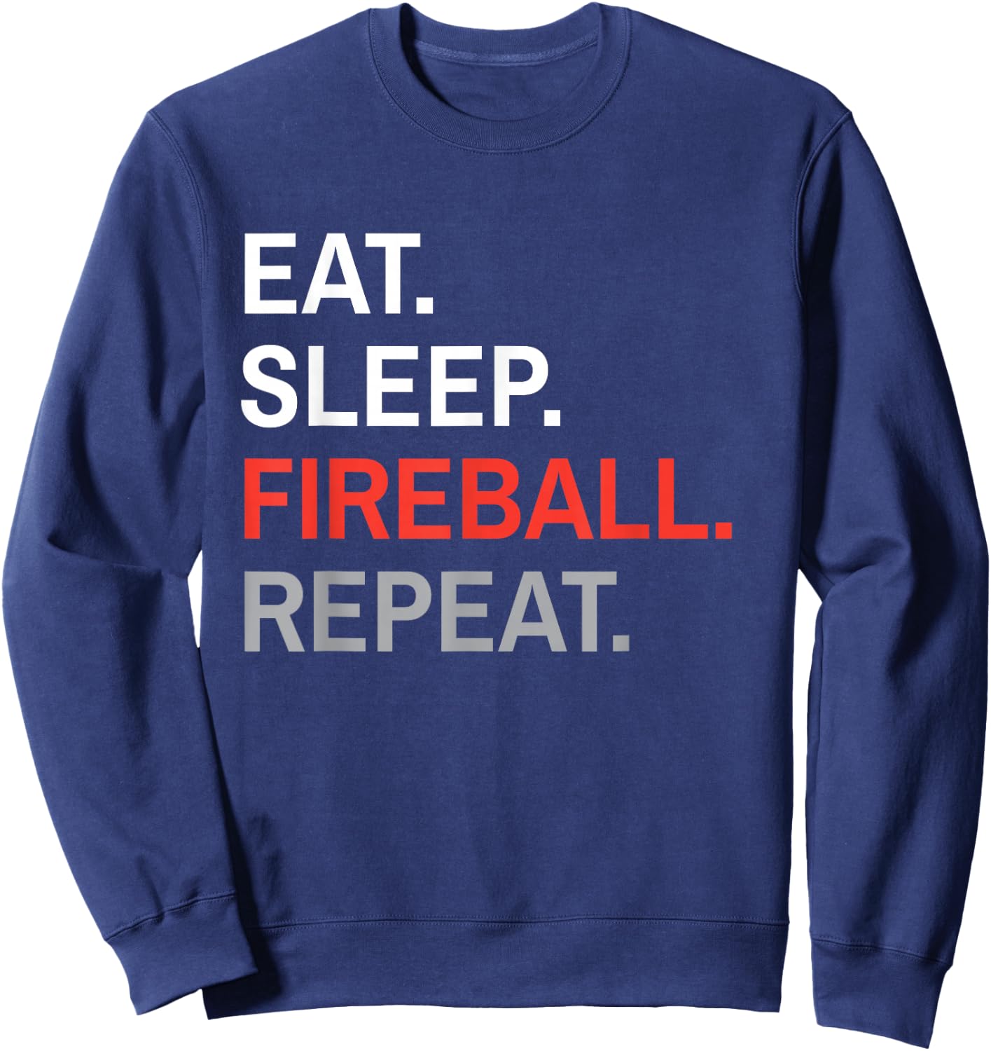 Wizard Class Fireball Sweatshirt - Sweatshirt | Navy