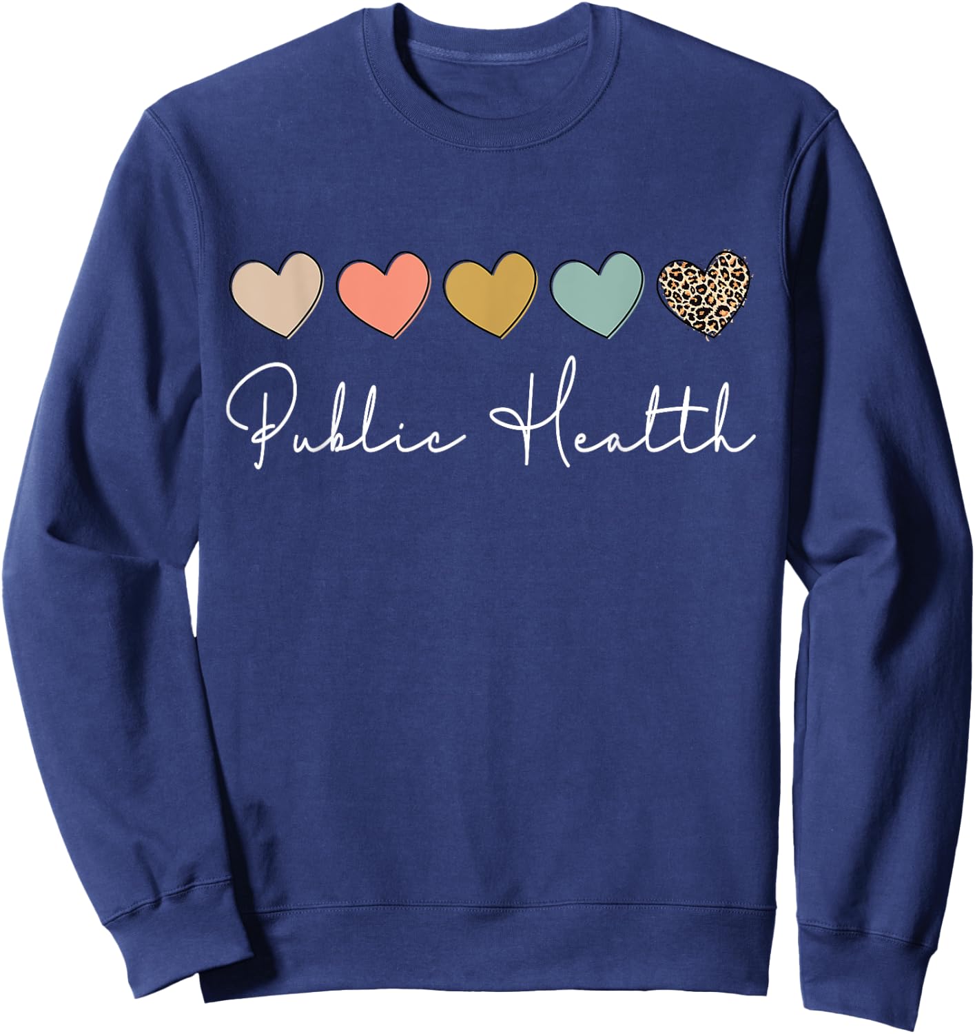 Public Health Healthcare Worker Appreciation - Men's Black Classic Fit Short Sleeve - Size Small Sweatshirt - Sweatshirt | Navy