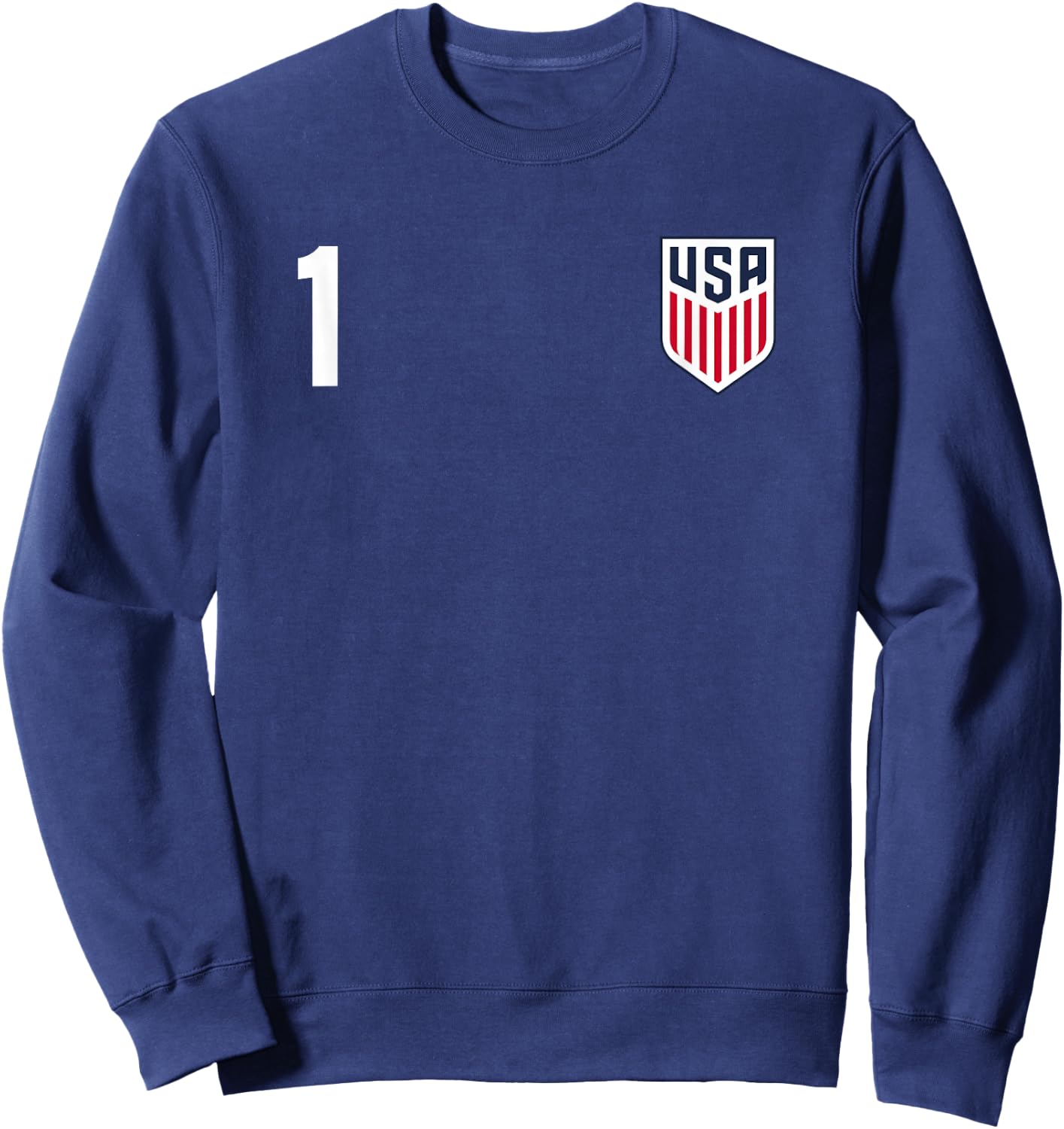 Officially Licensed US Soccer Matt Turner, Legacy #1 Sweatshirt - Sweatshirt | Navy