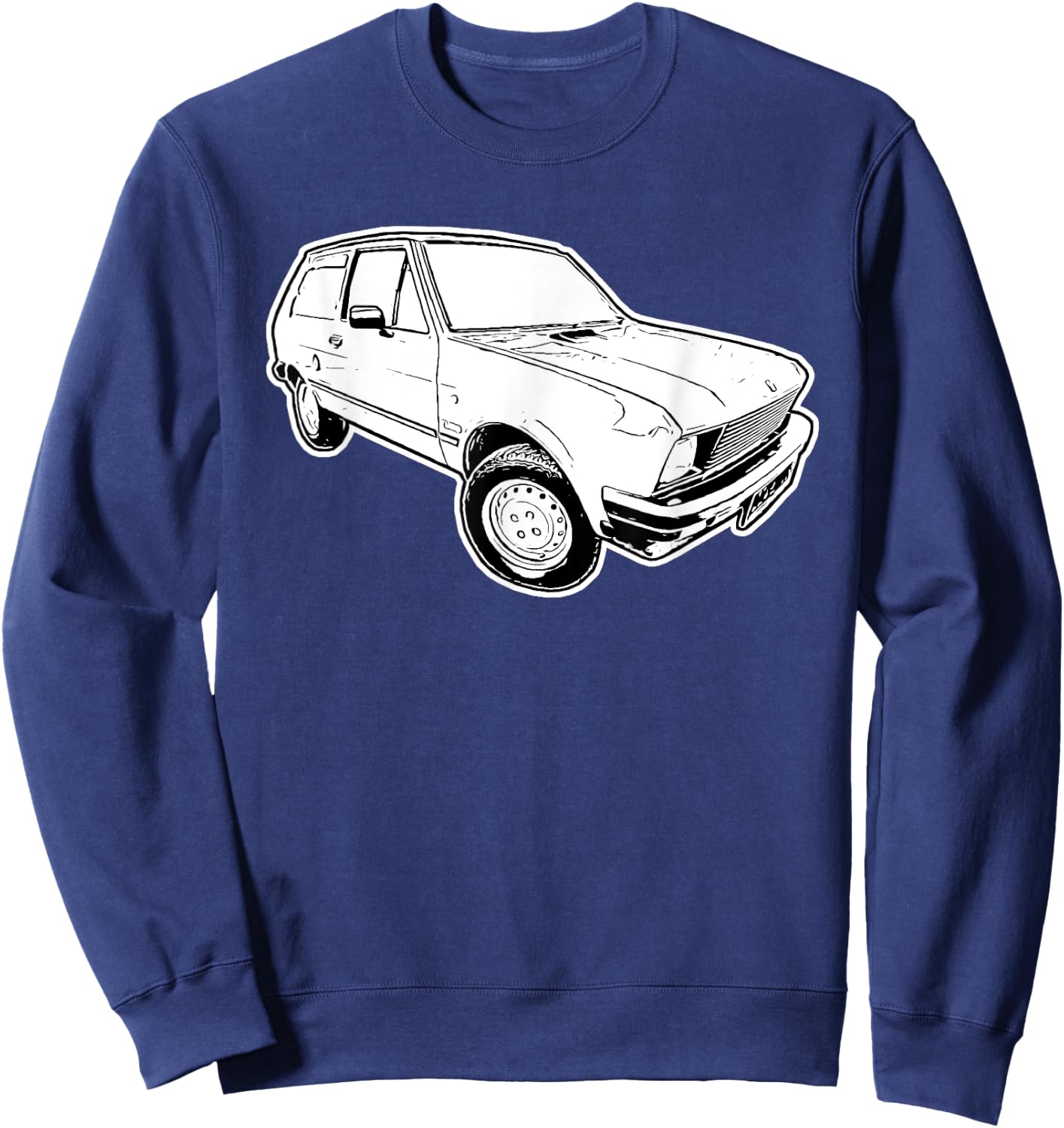 Yugo 45 Klassisches Auto Zastava Jugoslawien Autos Yugo 45A Sweatshirt - Sweatshirt | Navy