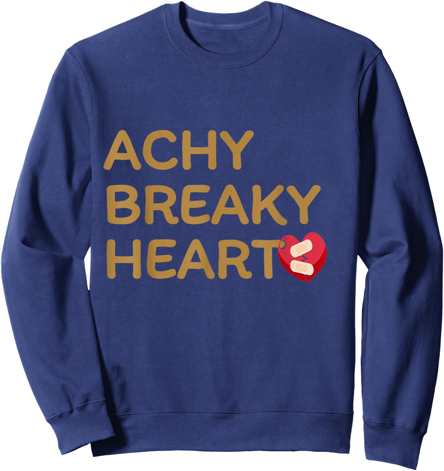 Achy Breaky Heart Sweatshirt - Sweatshirt | Navy