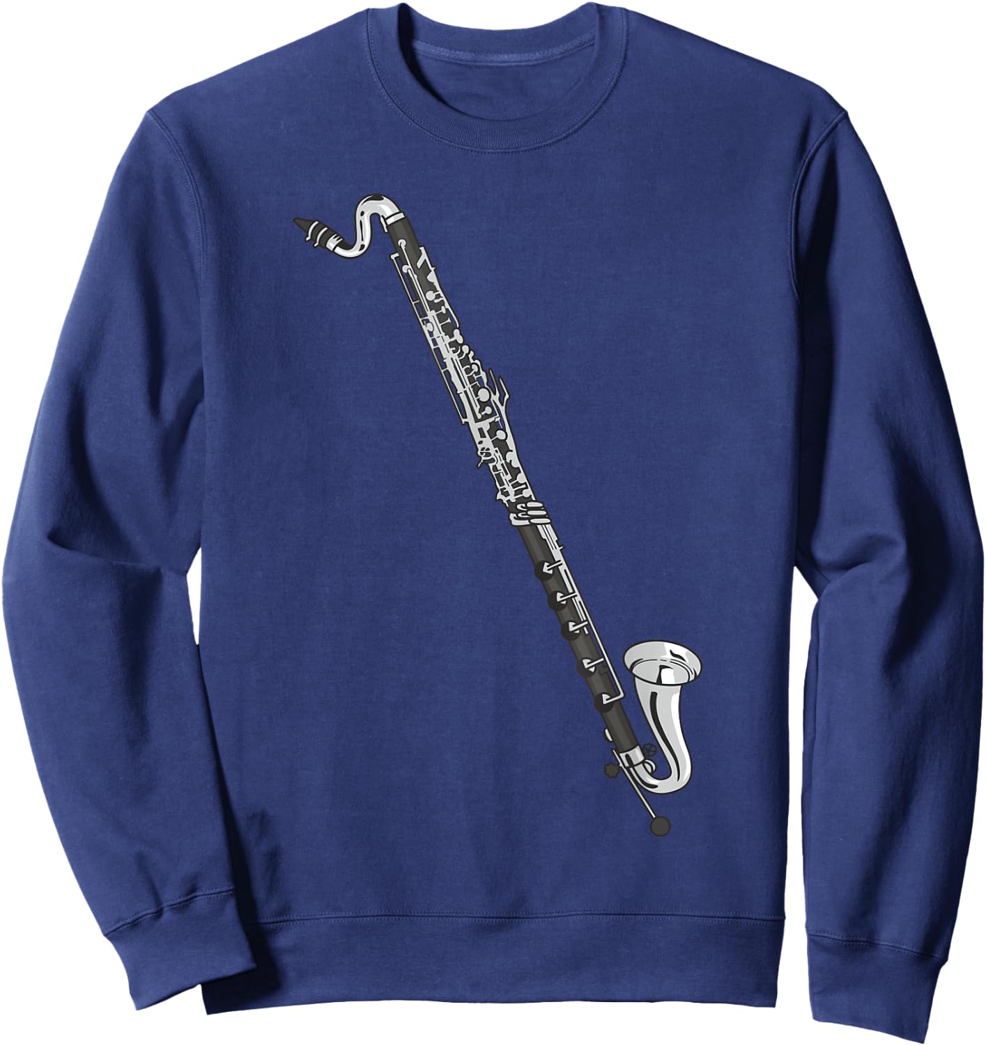 Bass clarinet , black Sweatshirt - Sweatshirt | Navy