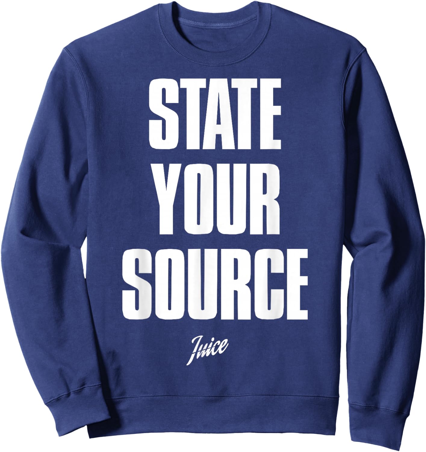 State Your Source Shirt State Your Source Women Kids Sweatshirt - Sweatshirt | Navy