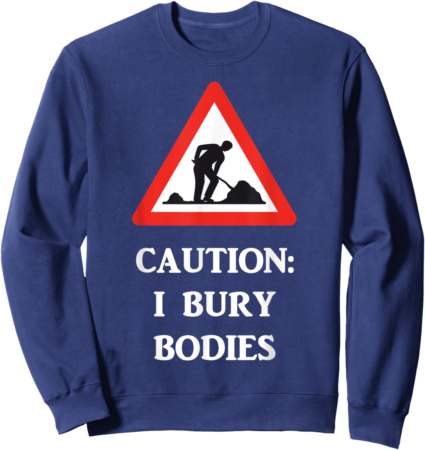 Grave Yard, Mortician Worker Sweatshirt - Sweatshirt | Navy
