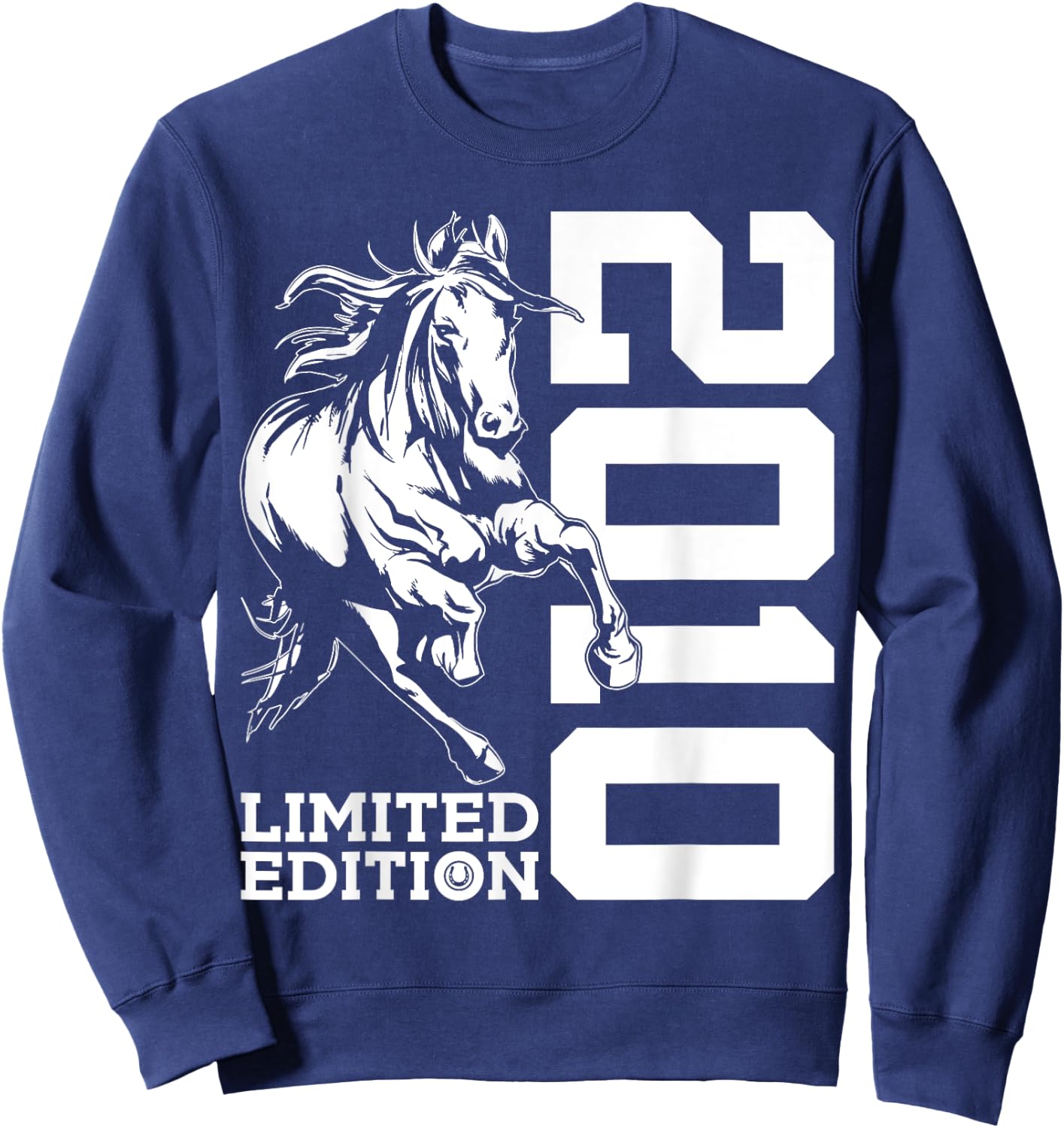 Riding 15th Birthday Horse Limited Edition 2010 Rider Sweatshirt - Sweatshirt | Navy