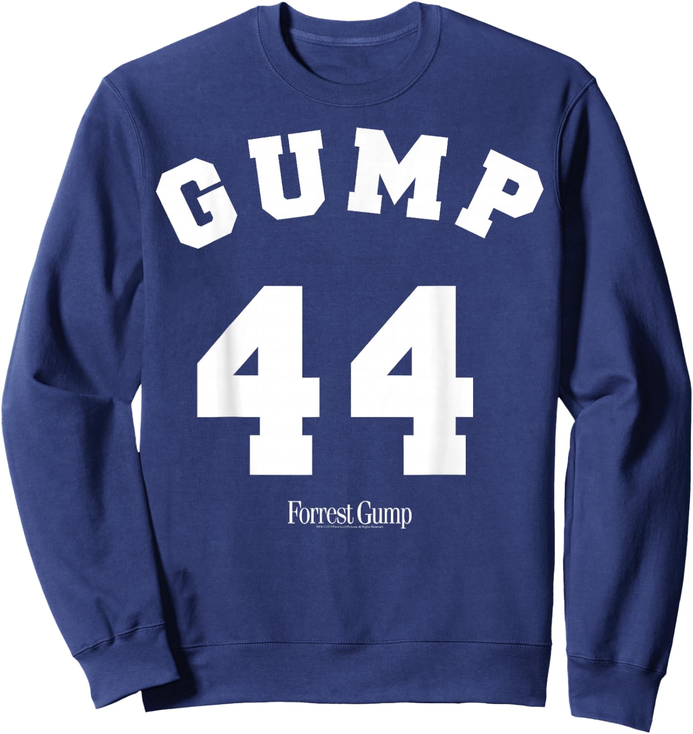 Forrest Gump 44 University Jersey Sweatshirt - Sweatshirt | Navy