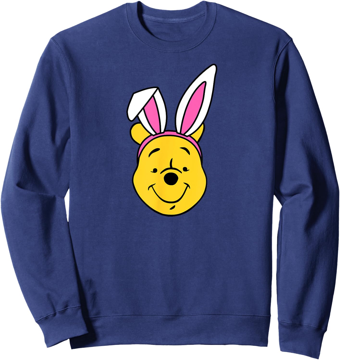 Amazon Essentials Disney Winnie the Pooh Spring Easter Bunny Ears Sweatshirt - Sweatshirt | Navy