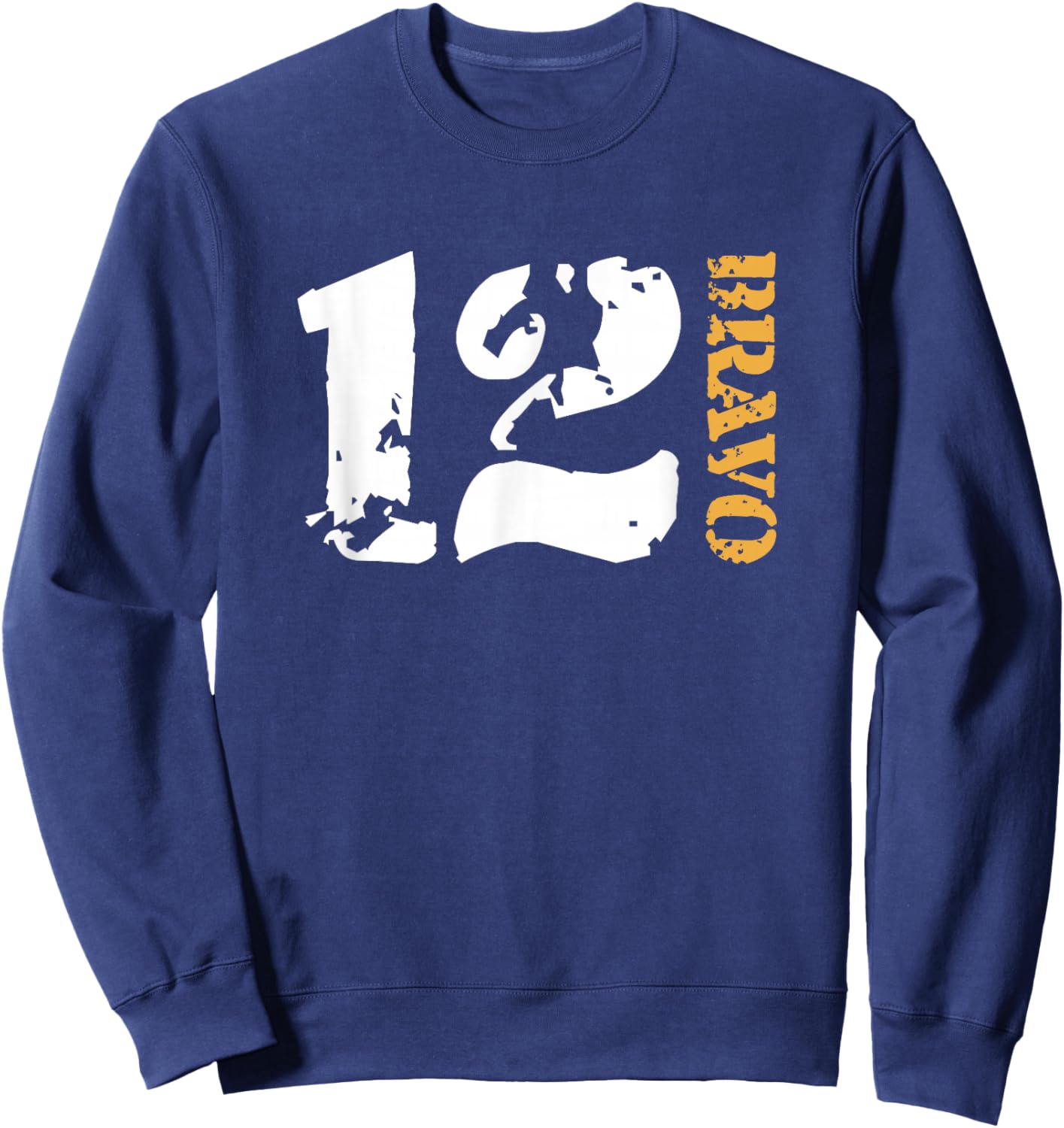 US Army 12 Bravo Combat Engineer 20680 Sweatshirt - Sweatshirt | Navy