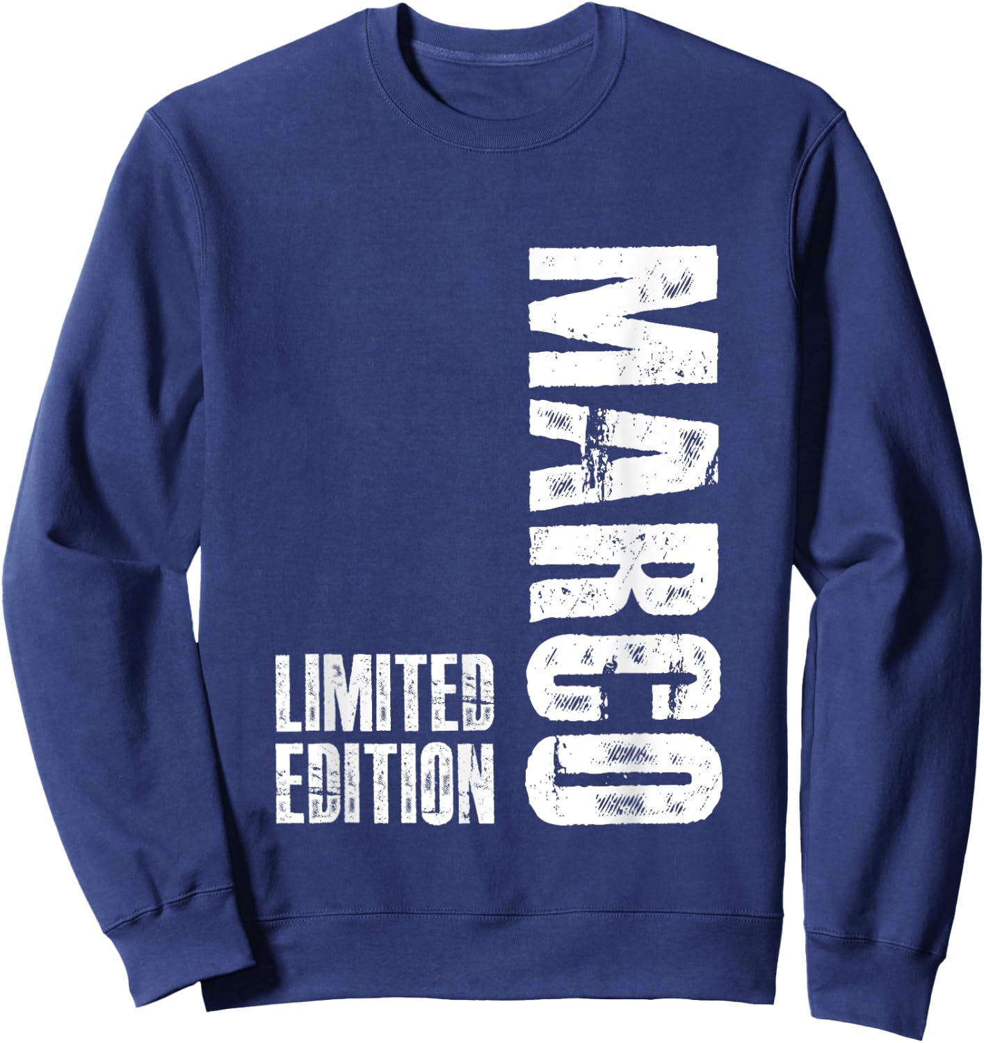Lustiges Marco Geschenk Personalisiert Geburtstag Marco Sweatshirt - Sweatshirt | Navy