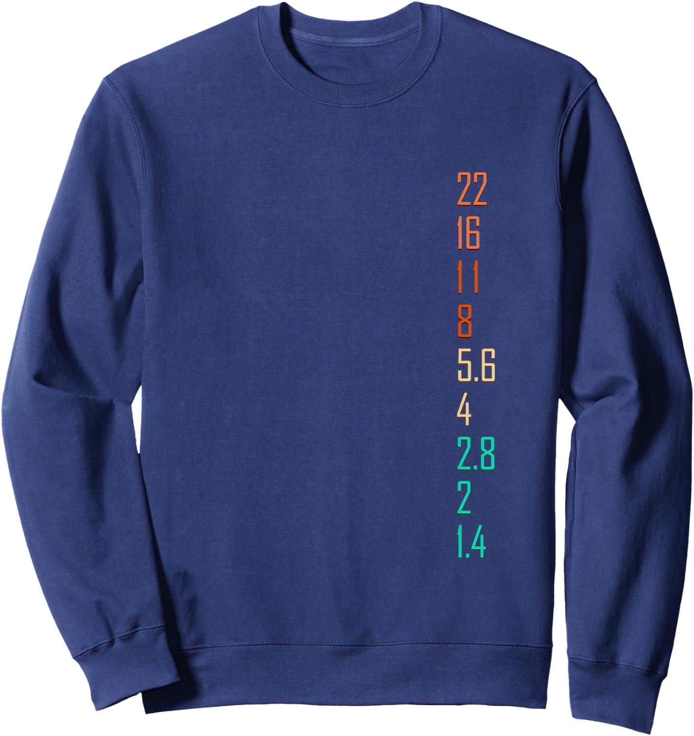 Photographer for Photography Lover Photographing Camera Lens Sweatshirt - Sweatshirt | Navy