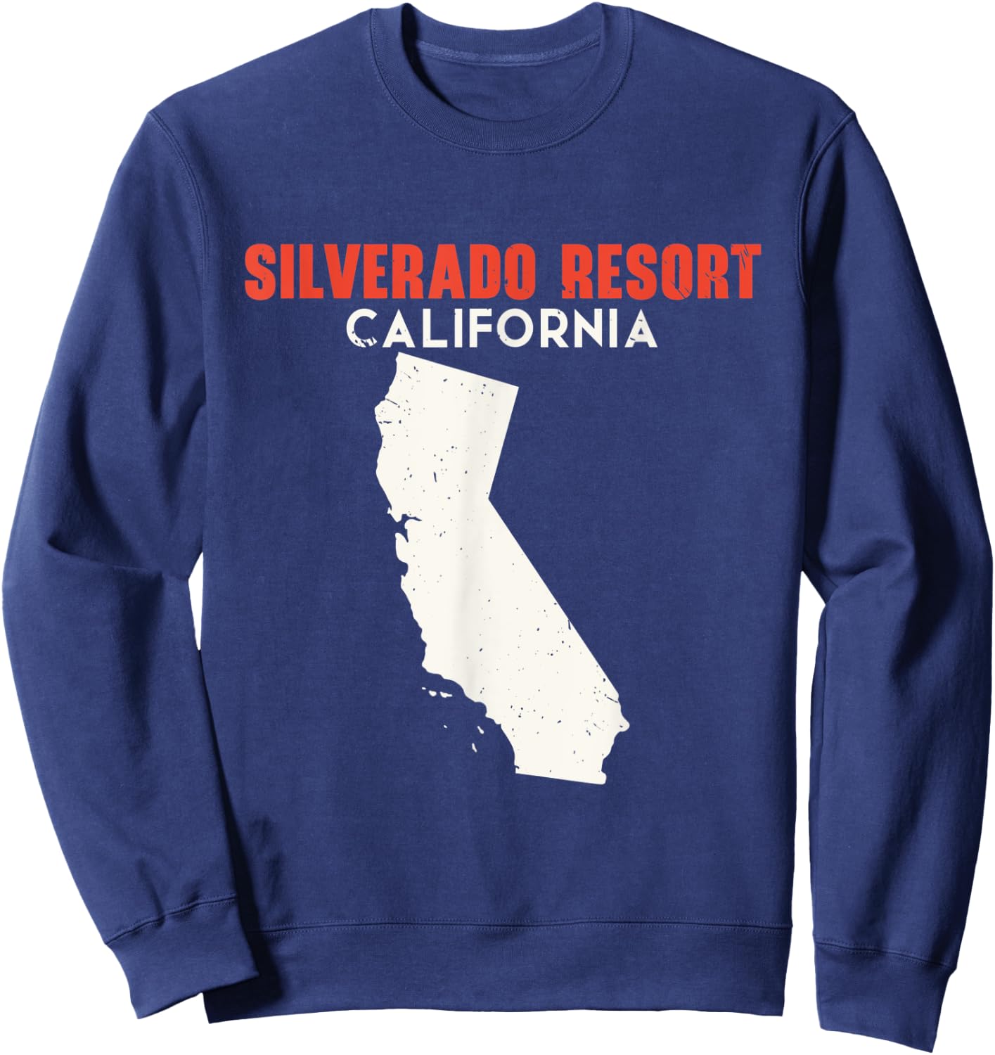 Silverado Resort California USA State America Travel Califor Sweatshirt - Sweatshirt | Navy
