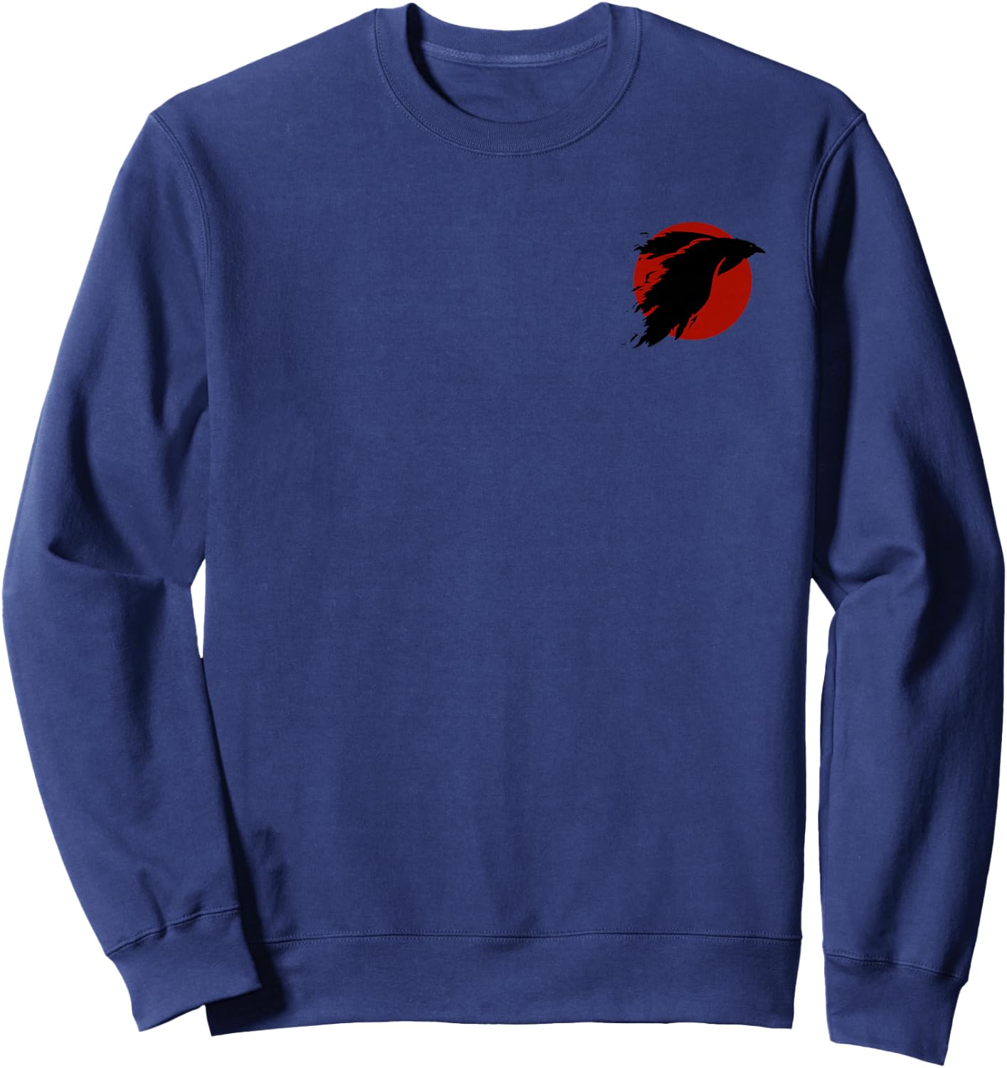 Itachi Crow and Rose Sweatshirt - Sweatshirt | Navy
