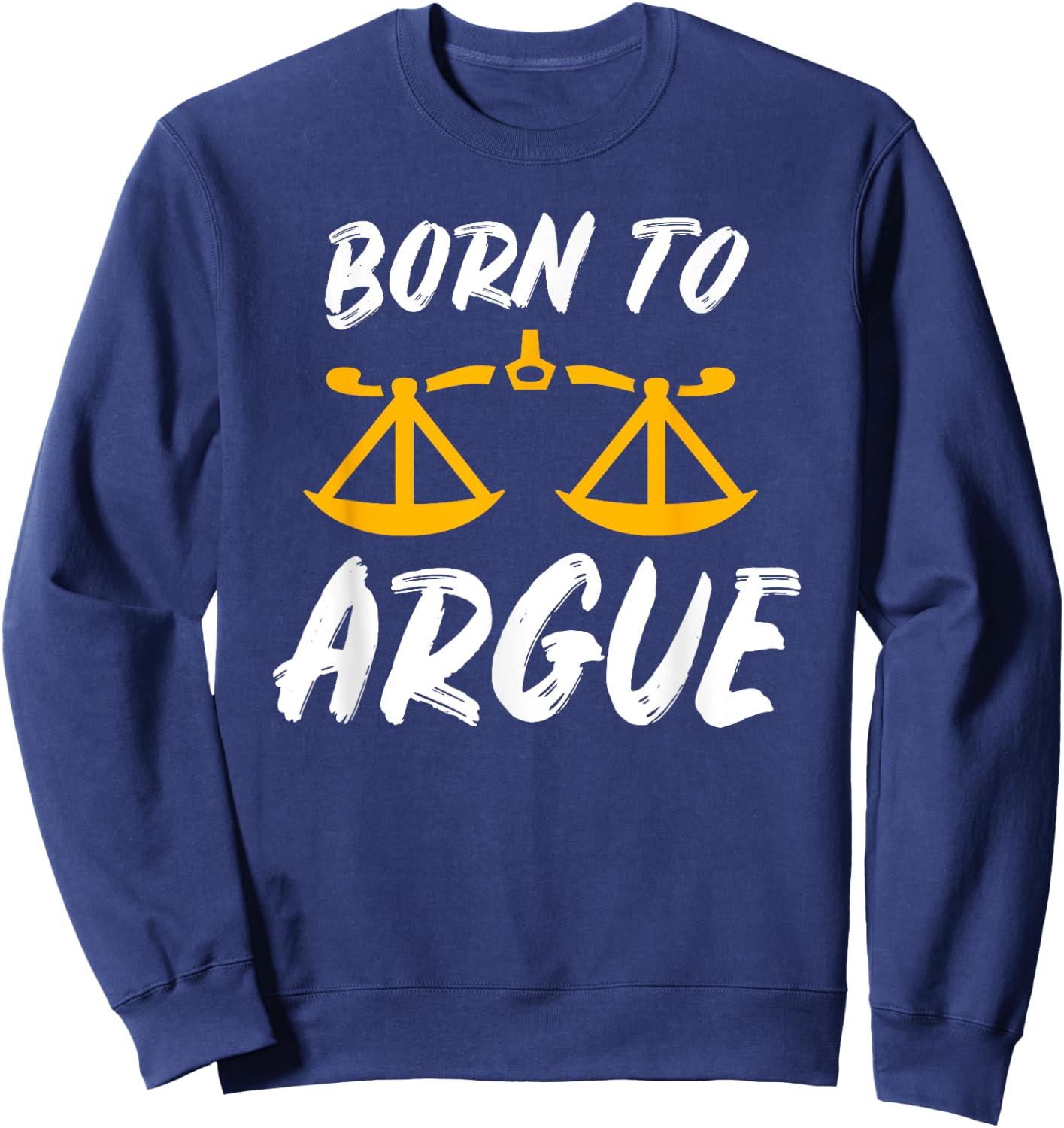 Law Student Lawyer Attorney Gift: & Graphic Sweatshirt - Sweatshirt | Navy