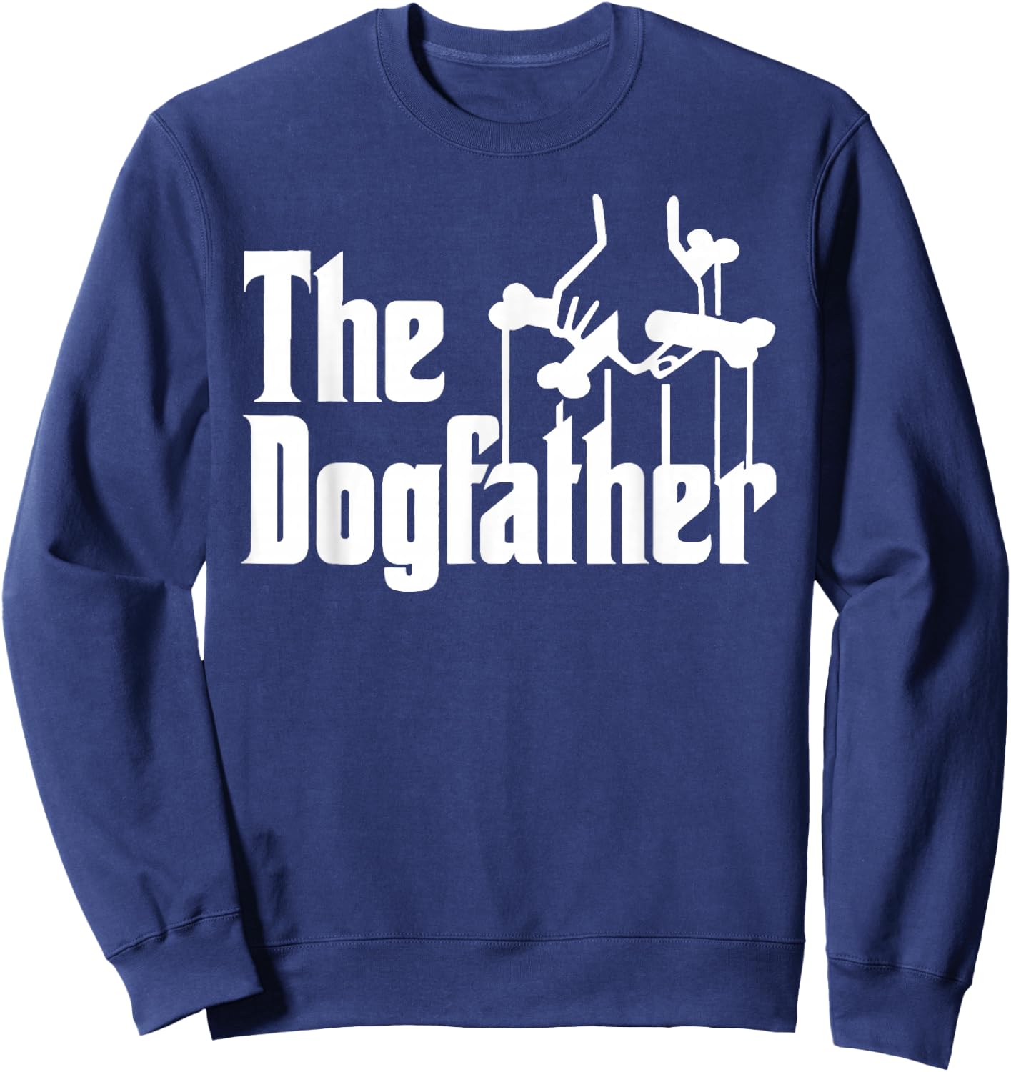 The DogFather - Herren - Schwarz - Cartoon - S Sweatshirt - Sweatshirt | Navy