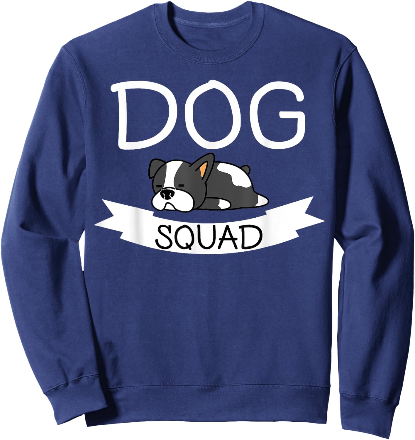 Funny Dog Lover - Dog Squad Women Kids Sweatshirt - Sweatshirt | Navy