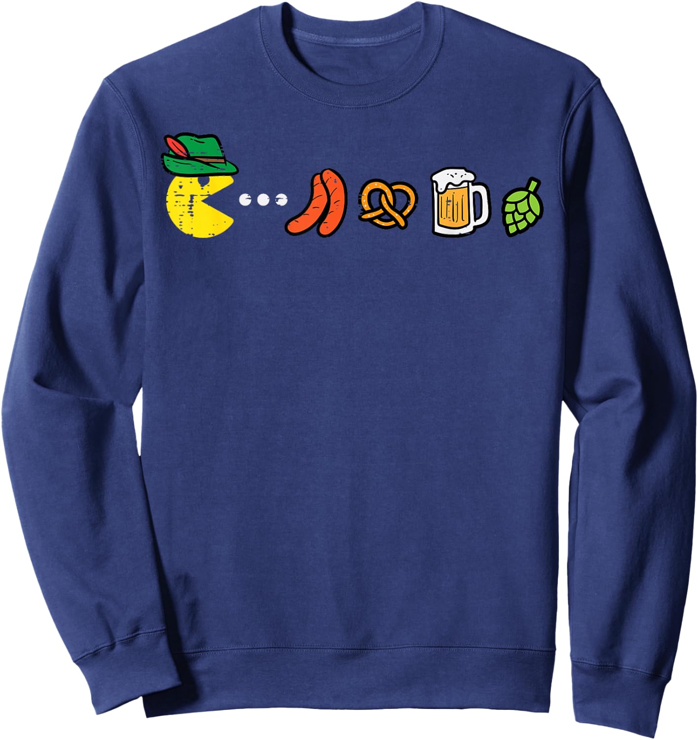 Pac Oktoberfest Man German Costume Kids Men Women Toddler Sweatshirt - Sweatshirt | Navy