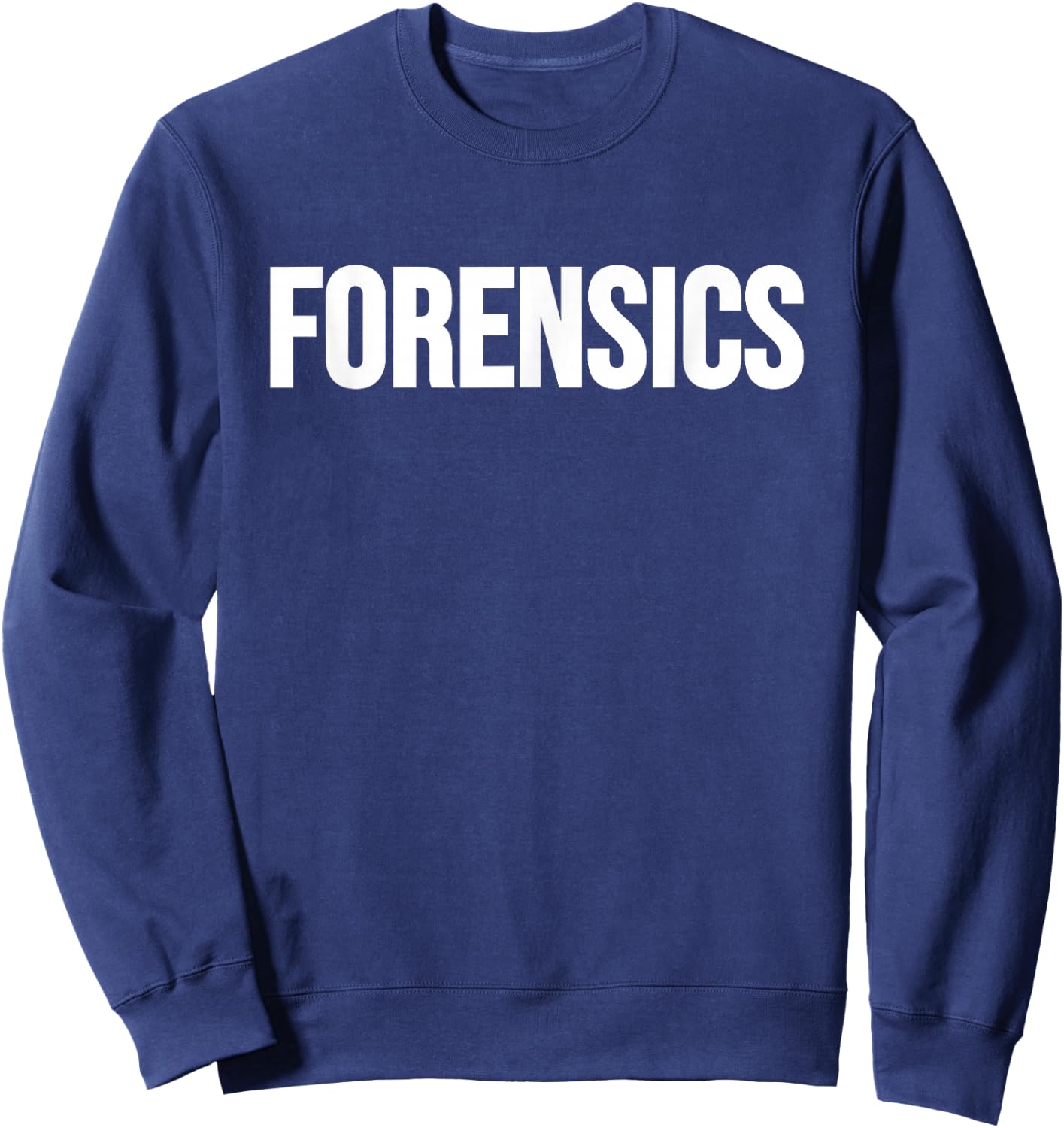 Uniform-kostüm- Für Forensik, Polizei, Kriminalpolizei Sweatshirt - Sweatshirt | Navy