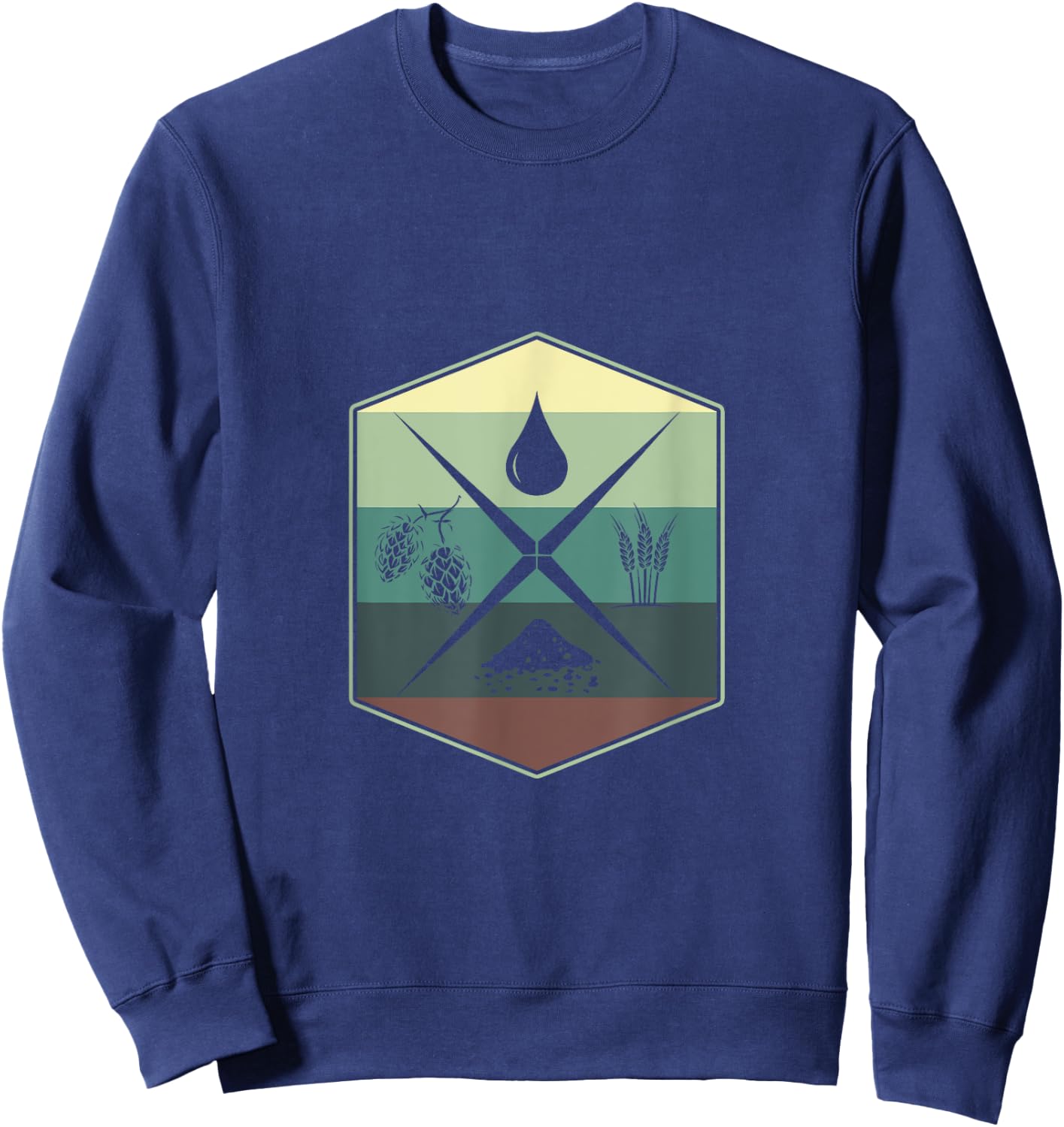 Craft Beer Technology Craft Beer Sweatshirt - Sweatshirt | Navy