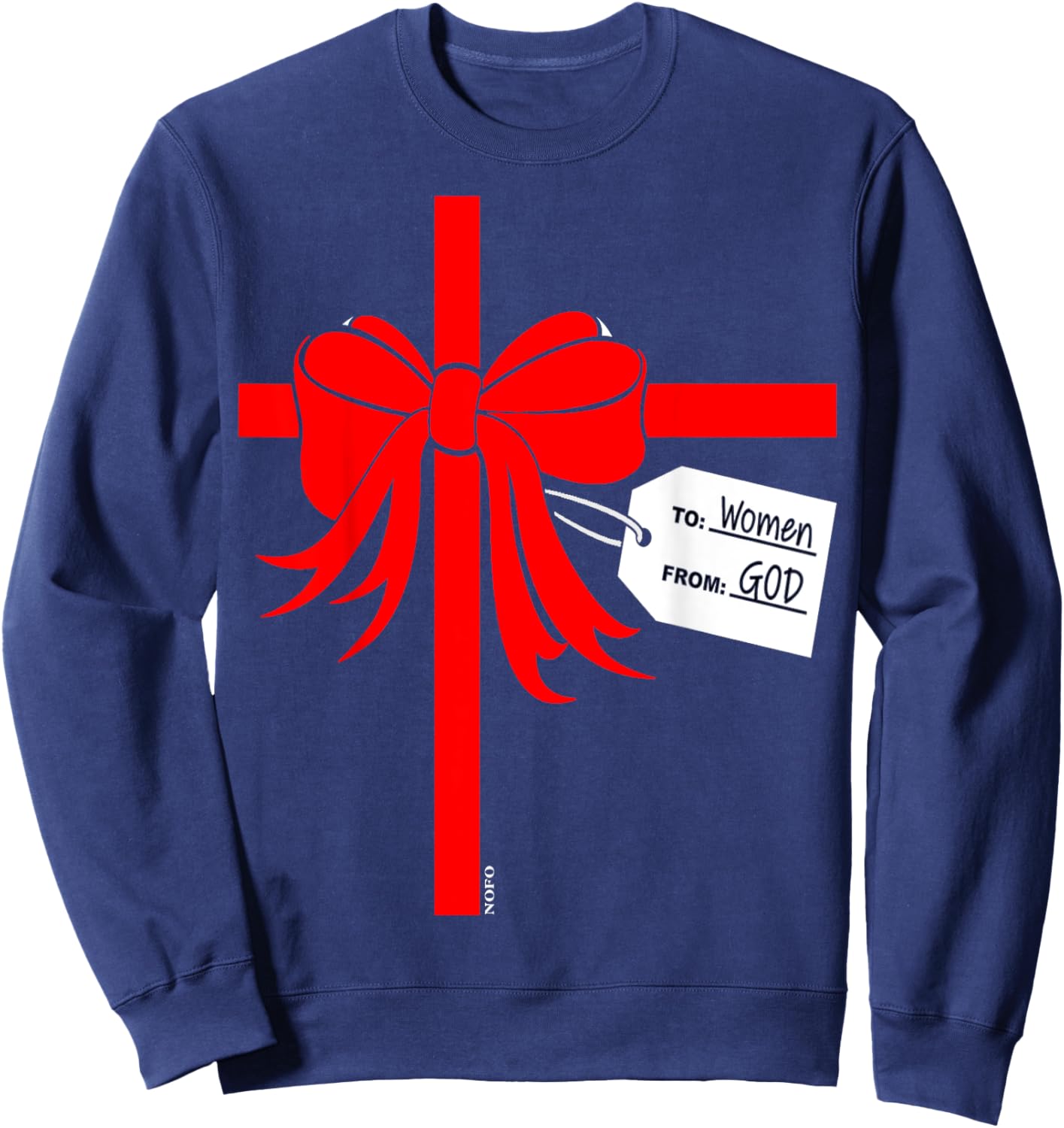 Gods Gift to Women Sweatshirt - Sweatshirt | Navy