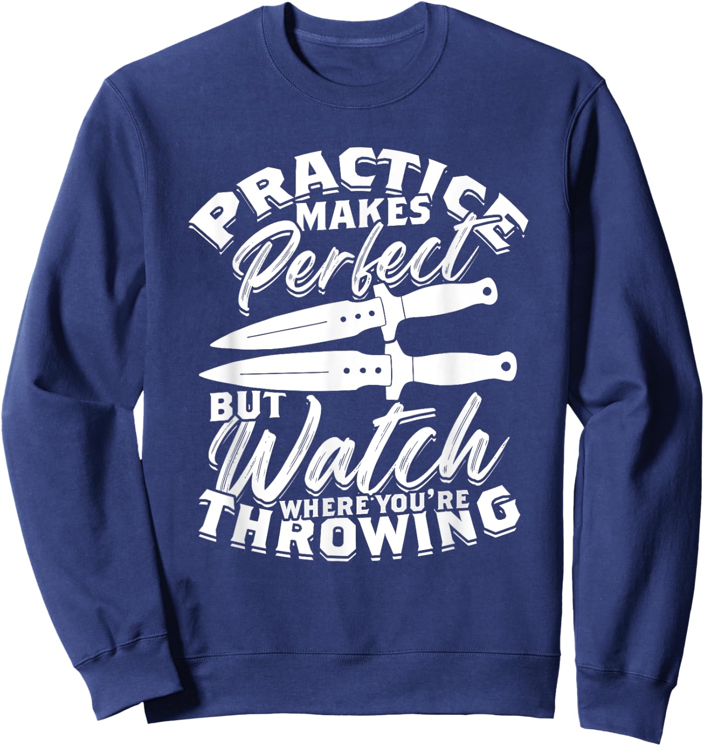 Lancer de couteau Sweatshirt - Sweatshirt | Navy