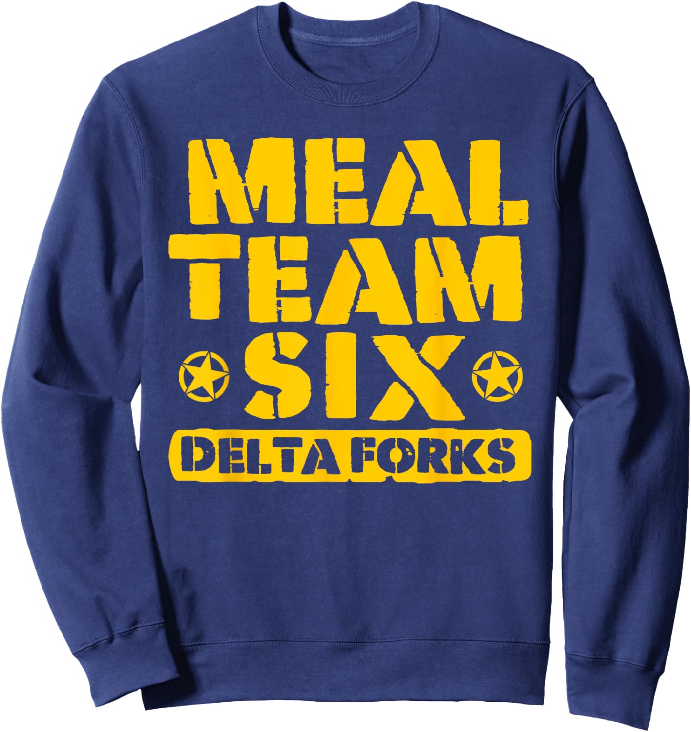 Meal Team Six: Delta Forks Sweatshirt - Sweatshirt | Navy