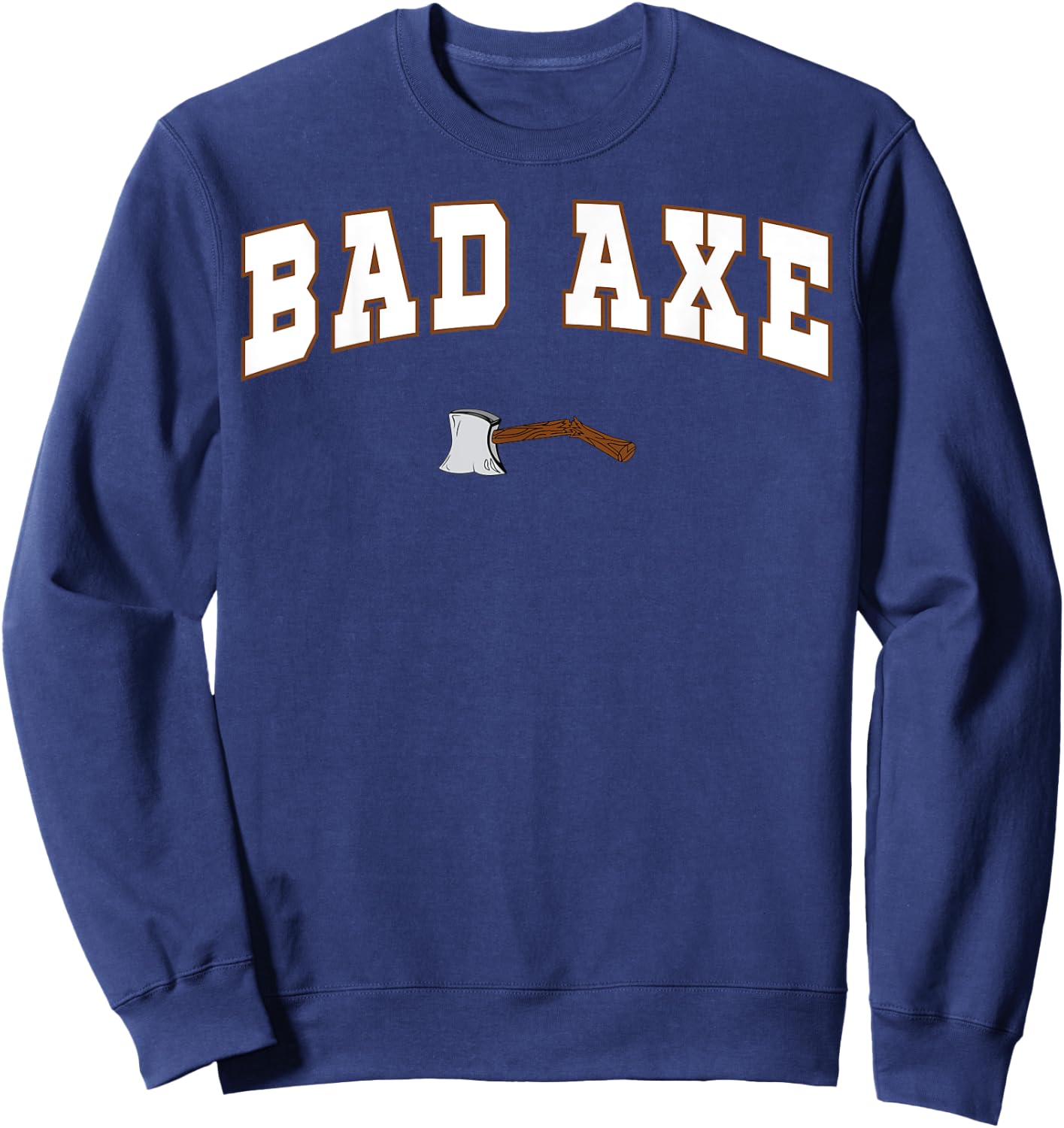 Bad Axe High School Hatchets Sweatshirt - Sweatshirt | Navy