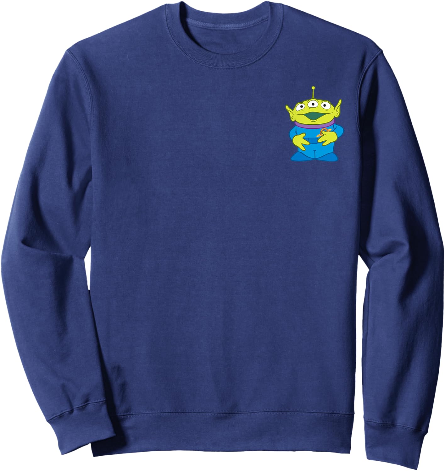 Disney Pixar Toy Story Pizza Planet Alien Pocket Sweatshirt - Sweatshirt | Navy