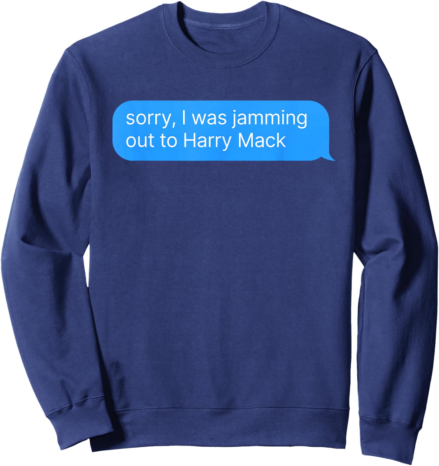 Harry Mack Merch Sweatshirt - Sweatshirt | Navy