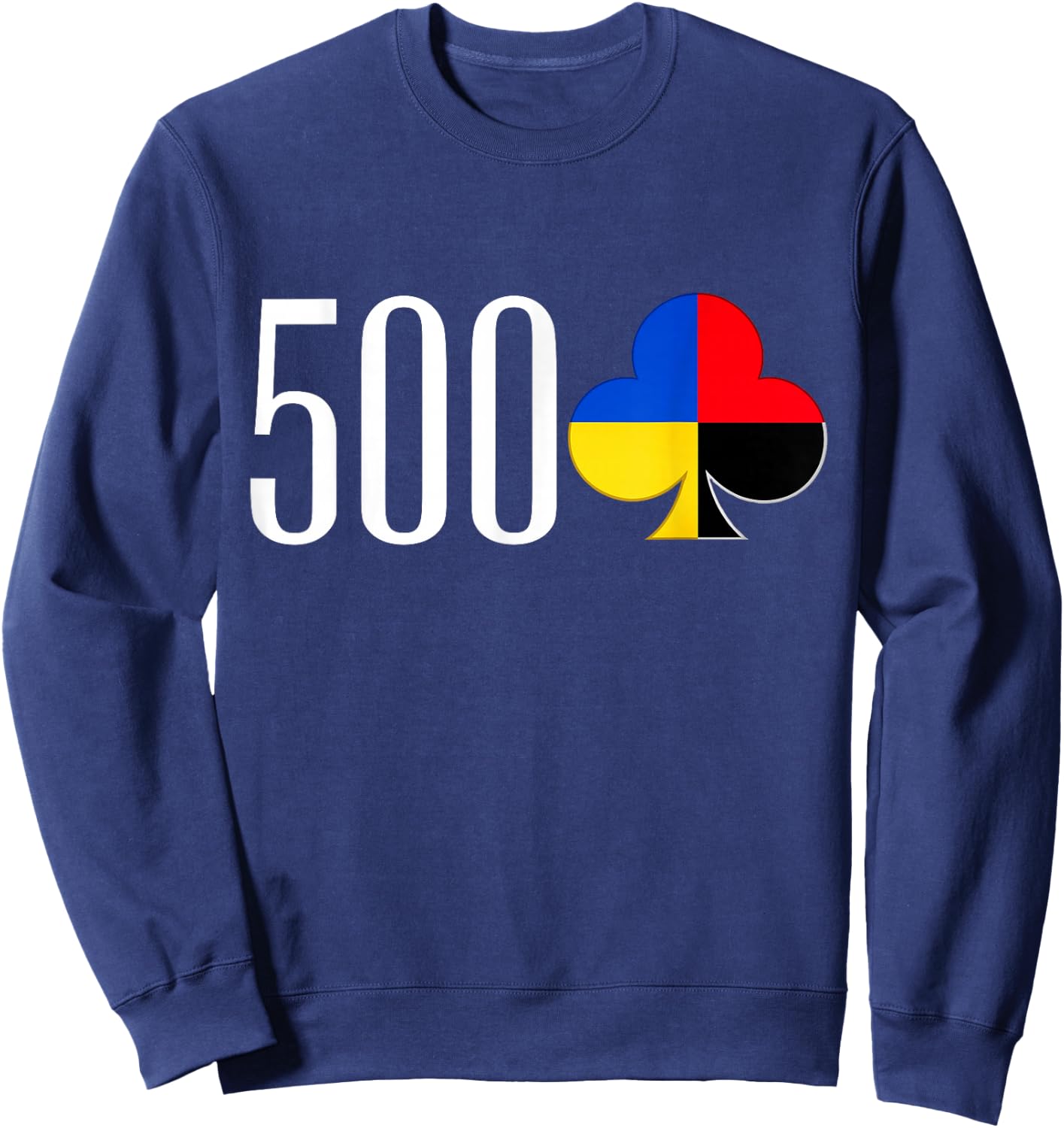 500 Club Design Sweatshirt - Sweatshirt | Navy