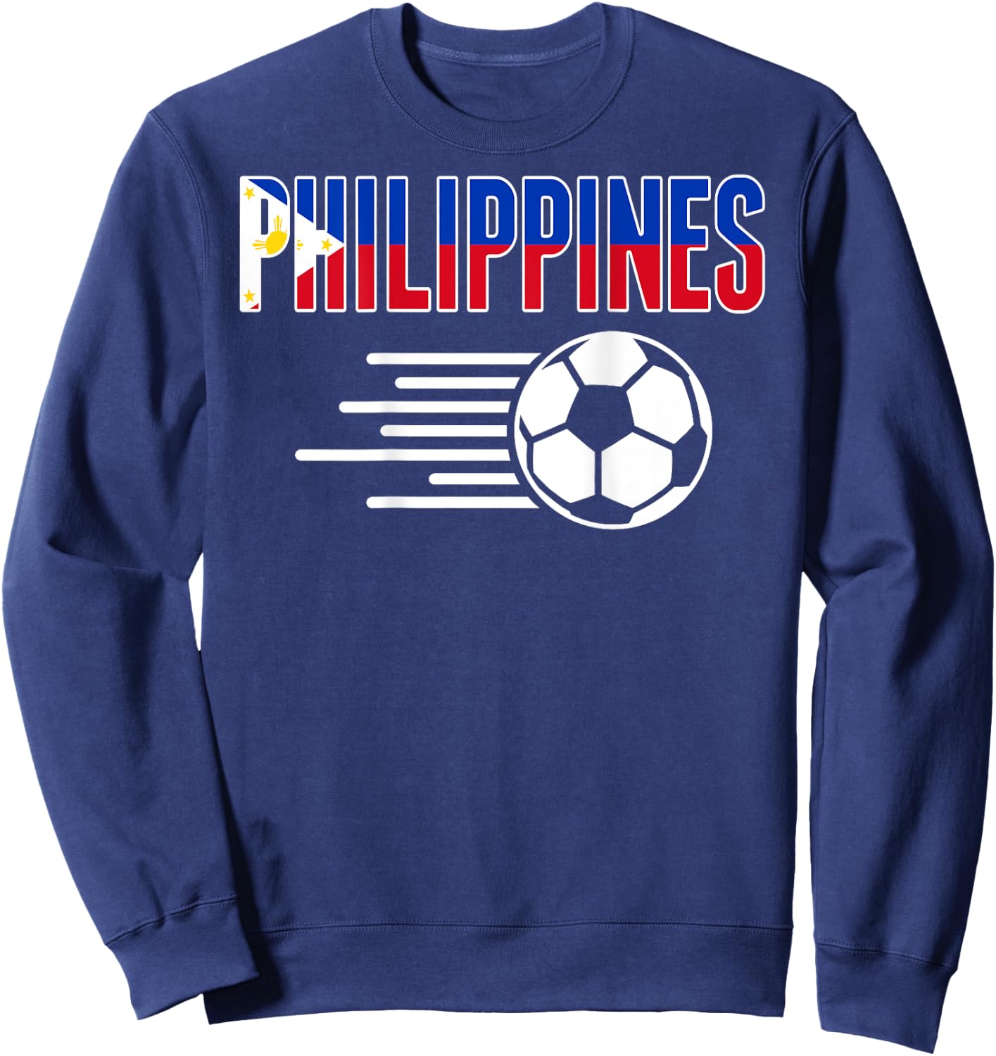 Philippines Fußball-Liebhaber-Trikot – Philippinische Fußball-Fans Sweatshirt - Sweatshirt | Navy
