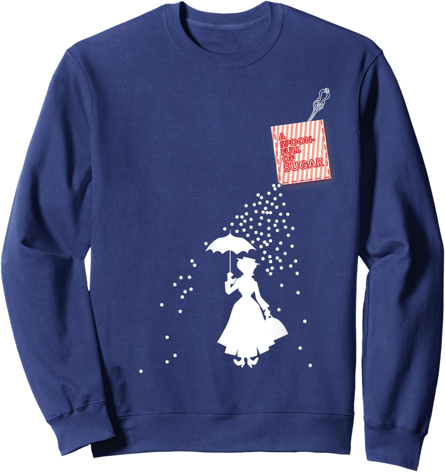 Mary Poppins Spoonfull Pocket Sweatshirt - Sweatshirt | Navy