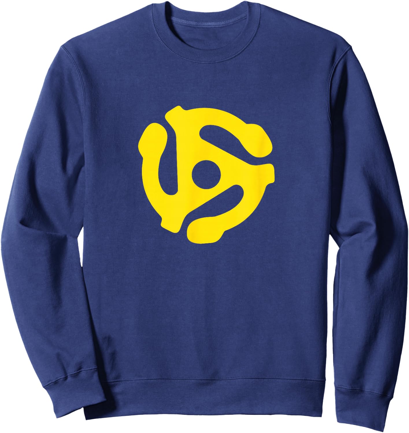 45 Vinyl Record Insert Sweatshirt - Sweatshirt | Navy