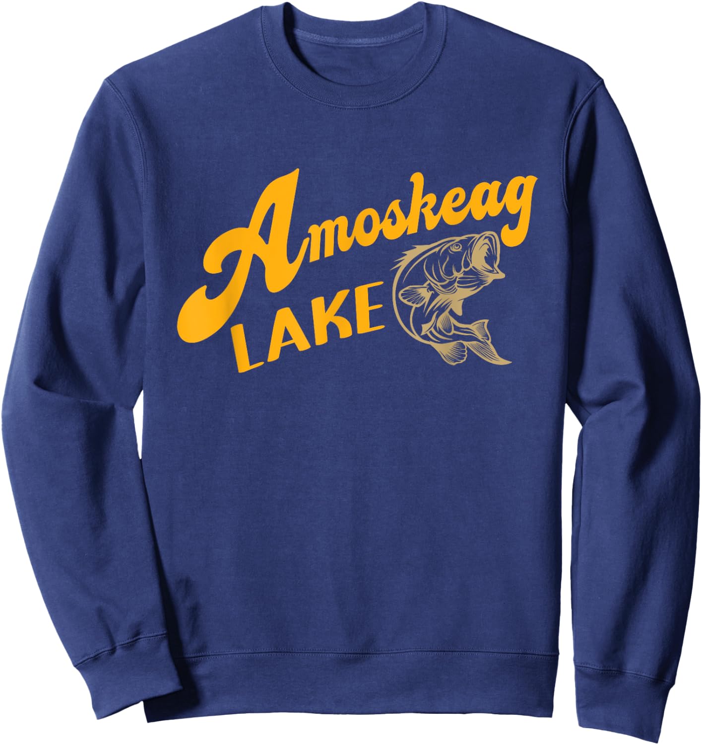Amoskeag Lake Shirt Chebacco Lake Grown Sweatshirt - Sweatshirt | Navy
