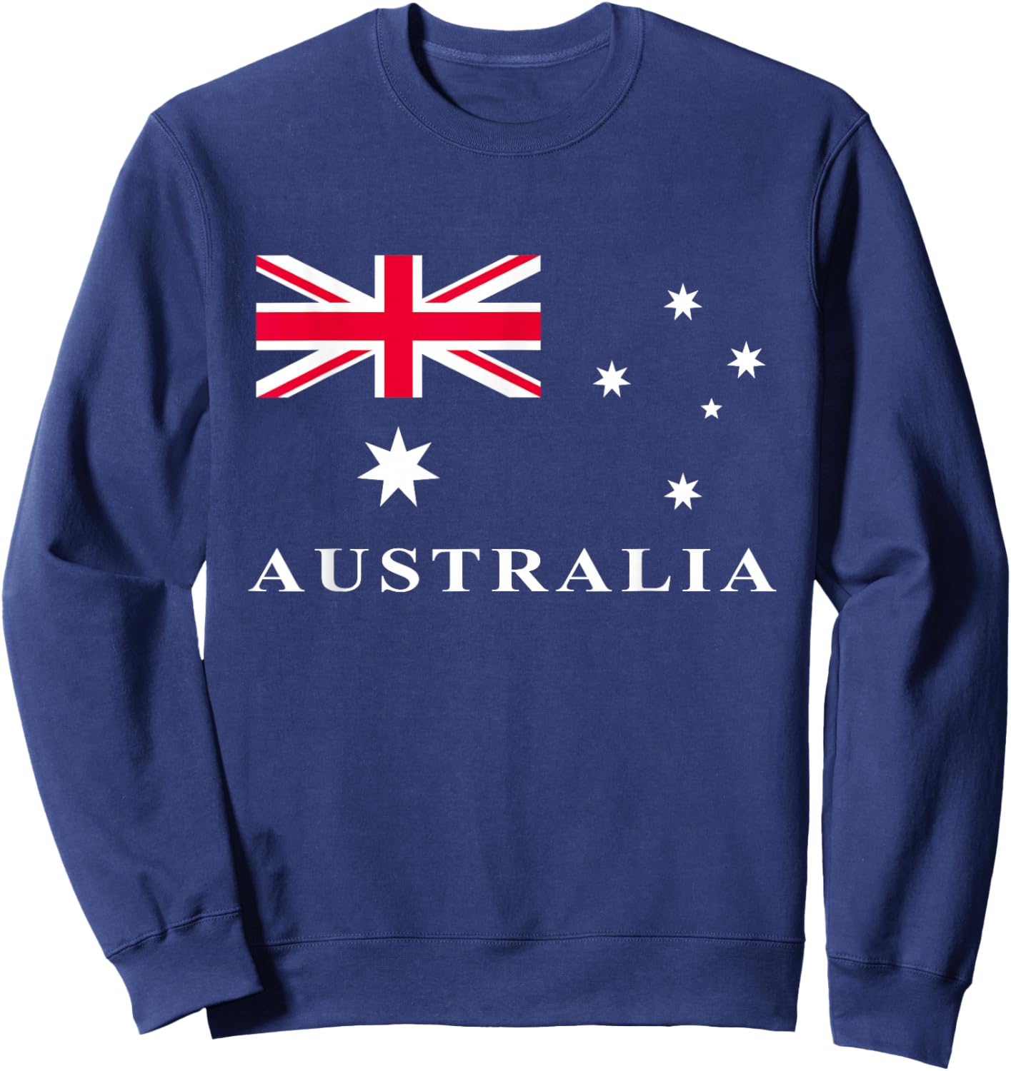 Australian Flag Australia Sweatshirt - Sweatshirt | Navy