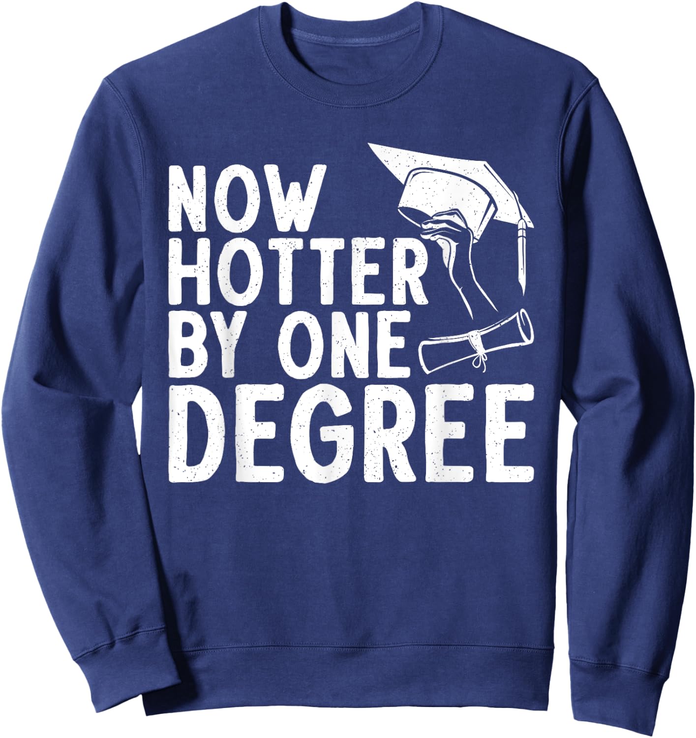 Masters Degree Art Women Masters Degree Graduation Sweatshirt - Sweatshirt | Navy