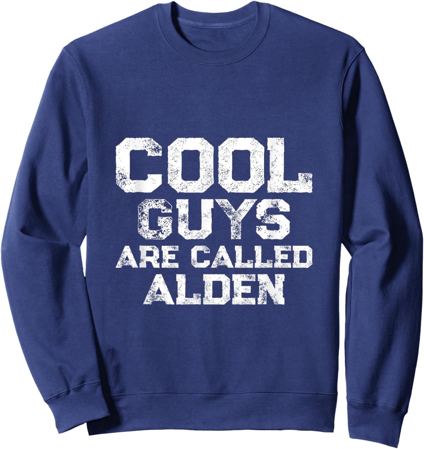 Cool guys are called Alden Sweatshirt - Sweatshirt | Navy