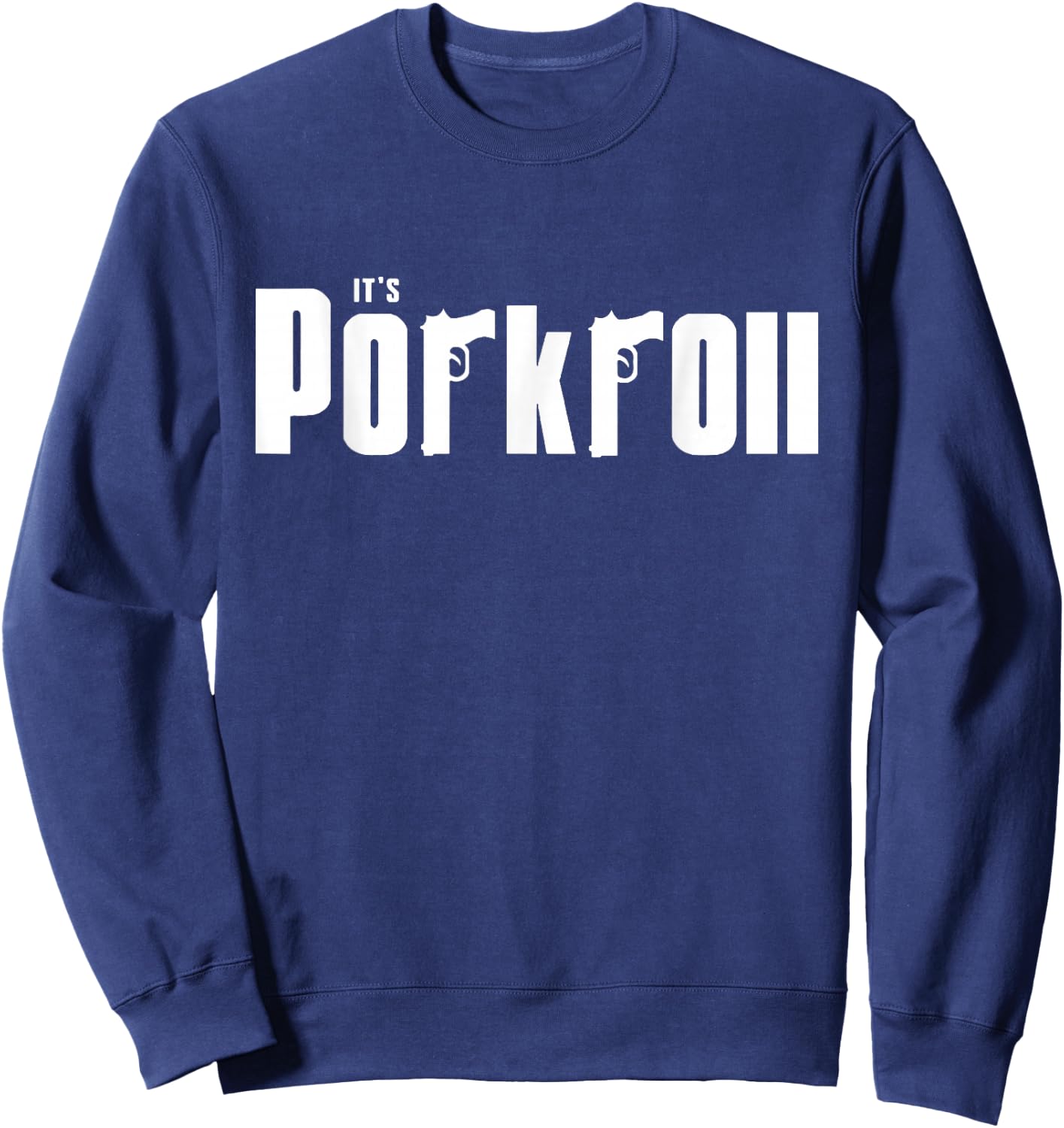 Taylorham Pig Roll It's New Jersey Sweatshirt - Sweatshirt | Navy