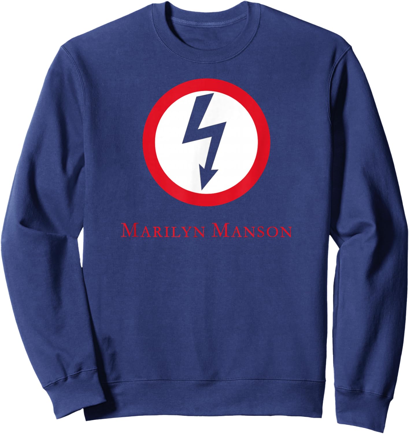 Marilyn Manson – Superstar Shock , Black, S Sweatshirt - Sweatshirt | Navy
